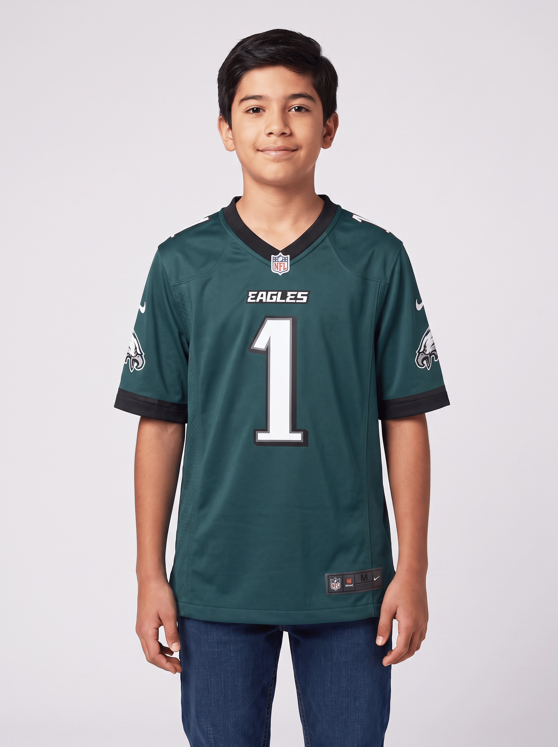 Nike Jerseys Youths Jalen Hurts Philadelphia Eagles Nike NFL Game Jersey - Green