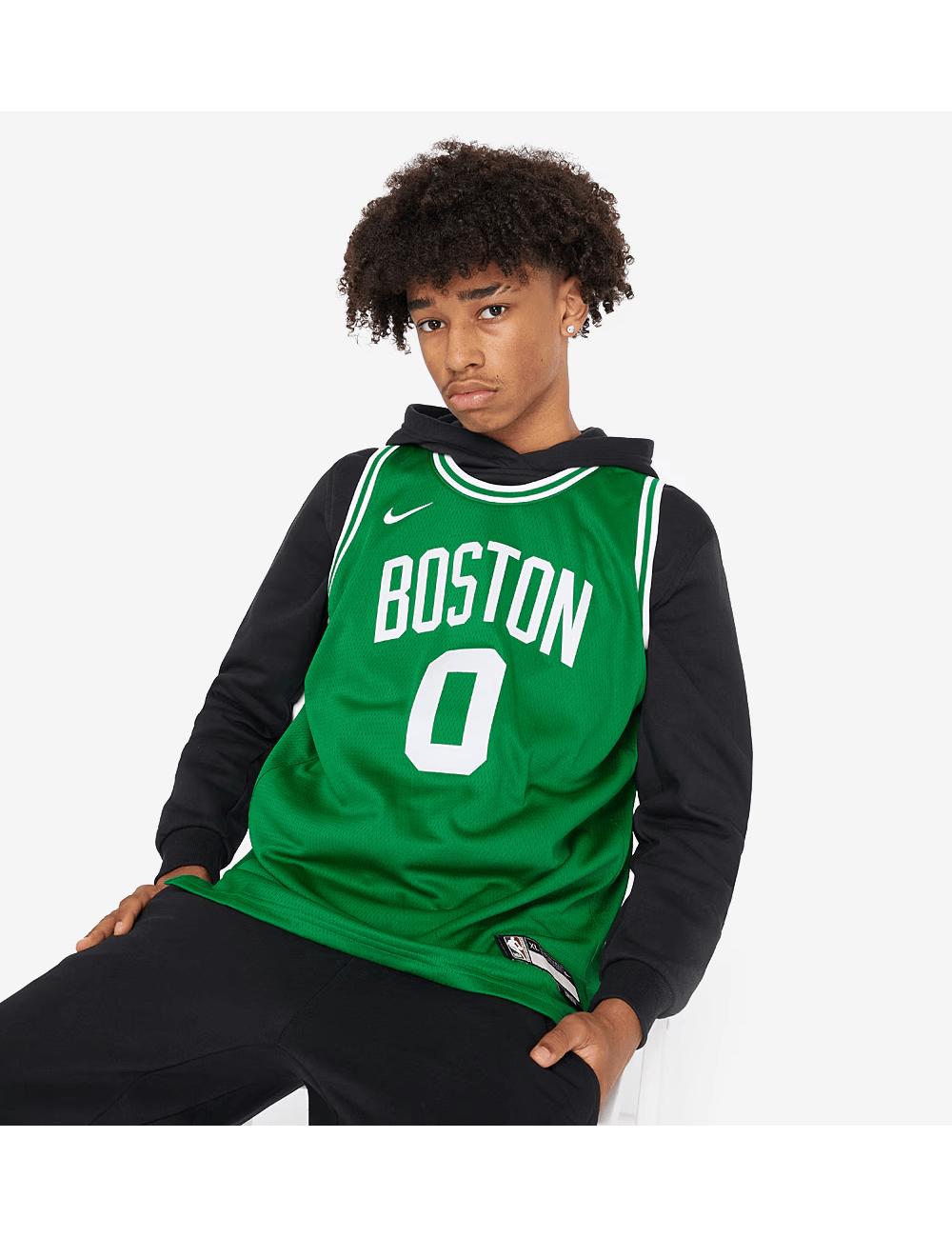 Nike Jerseys Youths Jayson Tatum Boston Celtics Nike NBA Icon Jersey - Green