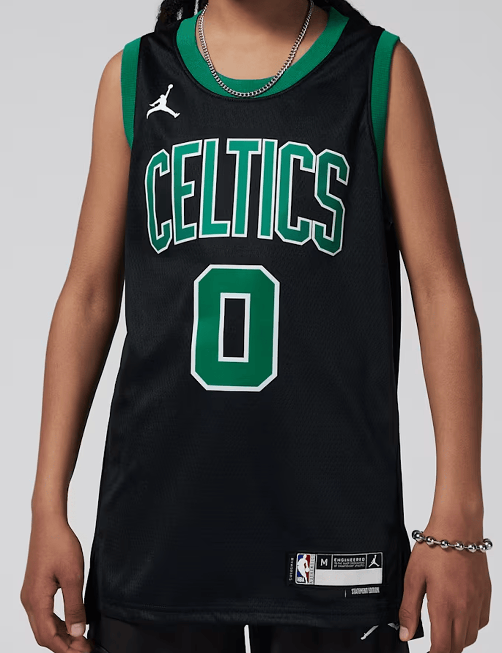 Nike Jerseys Youths Jayson Tatum Boston Celtics Nike NBA Statement Jersey - Black
