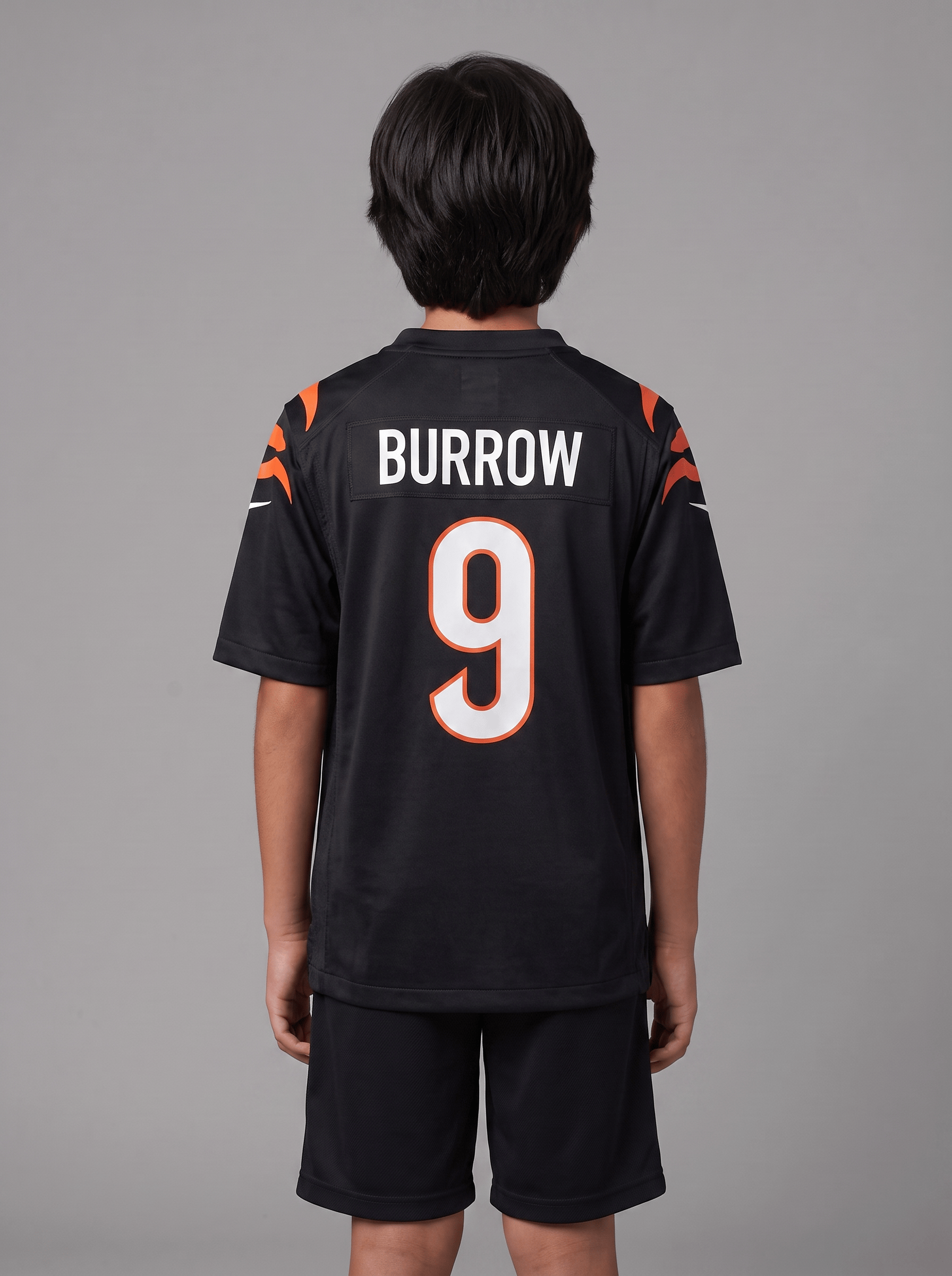 Nike Jerseys Youths Joe Burrow Cincinnati Bengals Nike NFL Game Jersey - Black