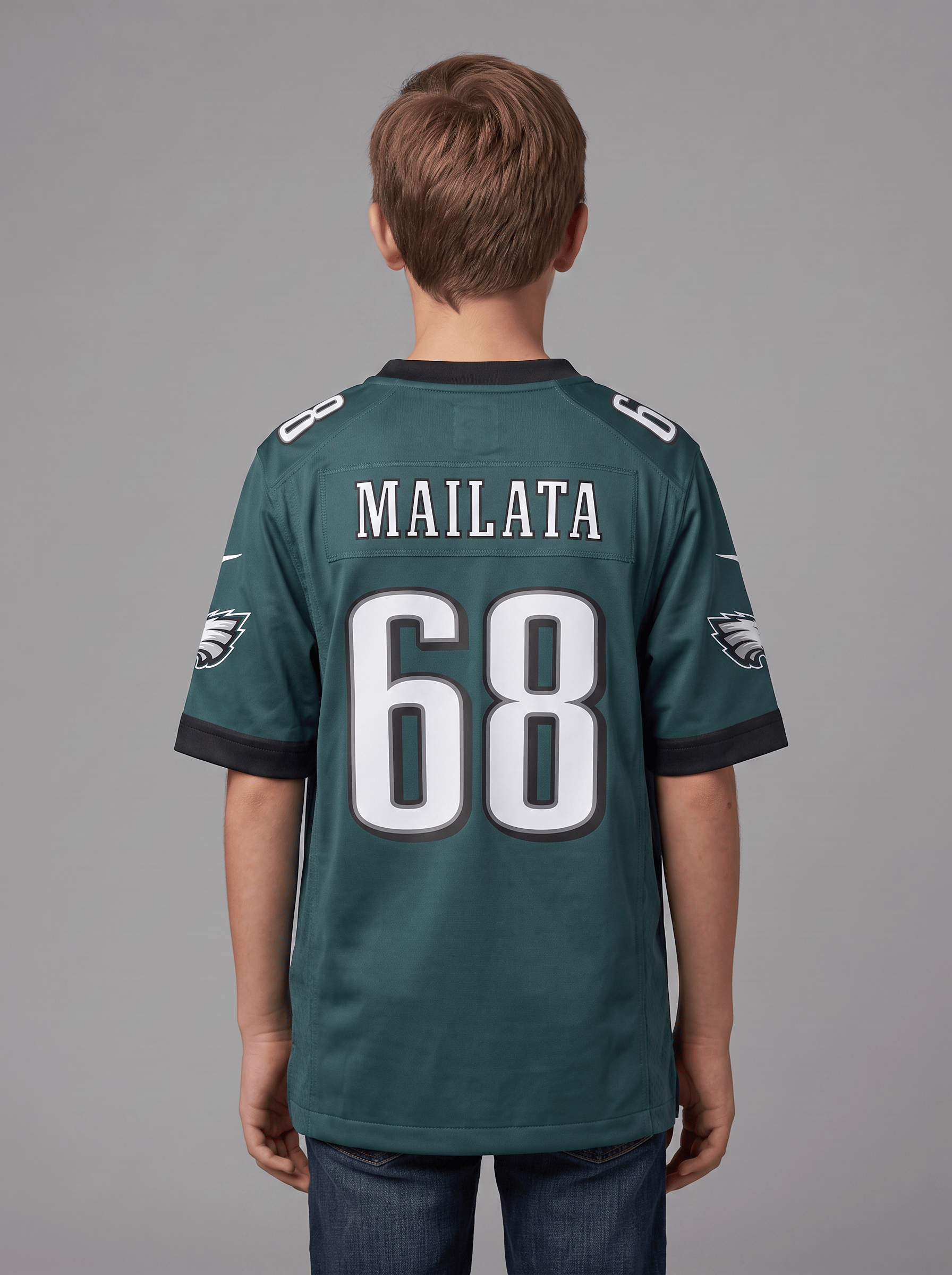 Nike Jerseys Youths Jordan Mailata Philadelphia Eagles Nike NFL Game Jersey - Green