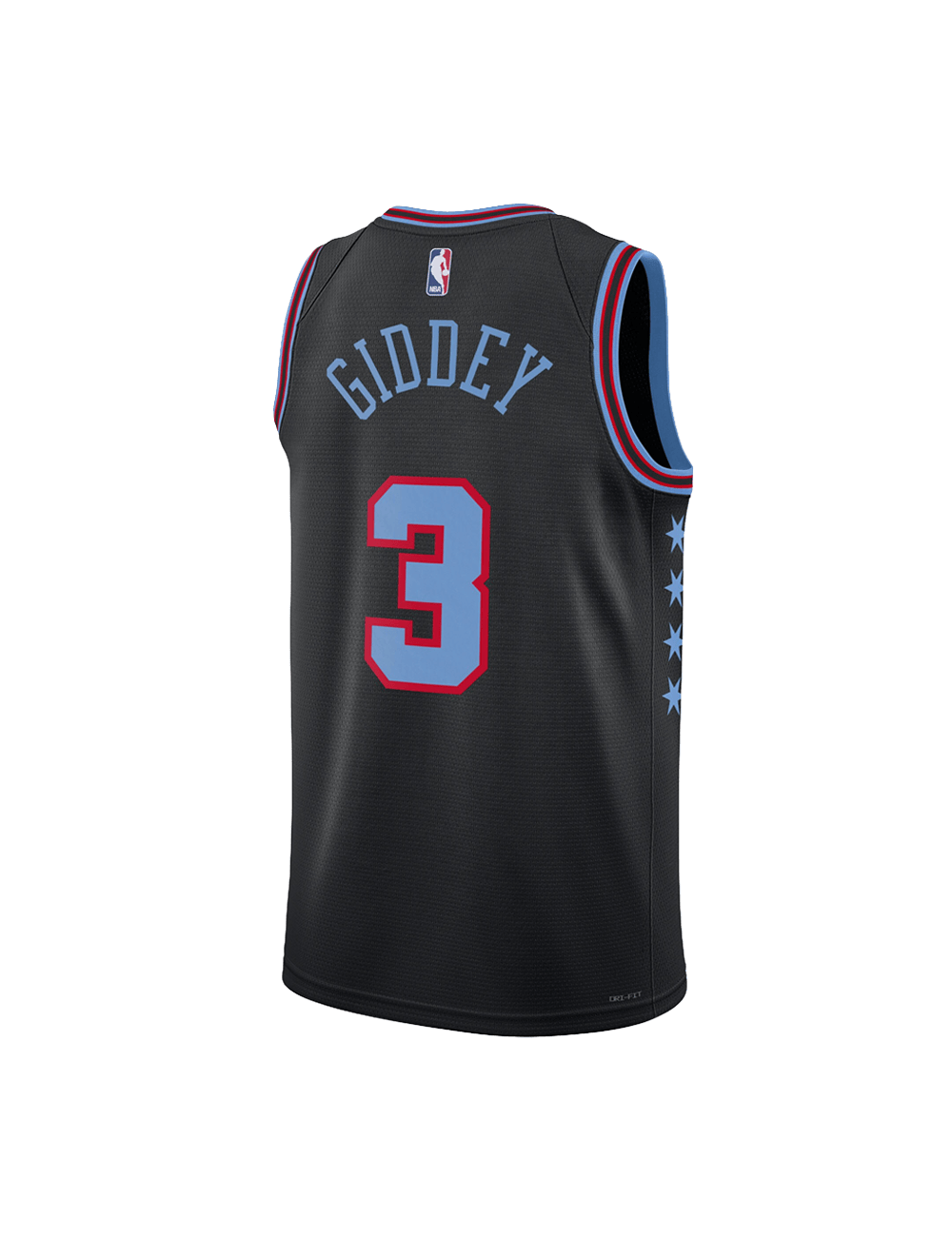 Nike Jerseys Youths Josh Giddey Chicago Bulls Nike NBA 25-26 City Edition Jersey