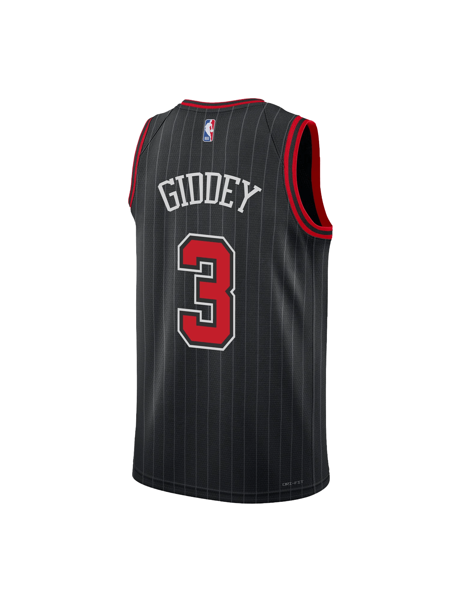 Nike Jerseys Youths Josh Giddey Chicago Bulls Nike NBA Statement Jersey - Black