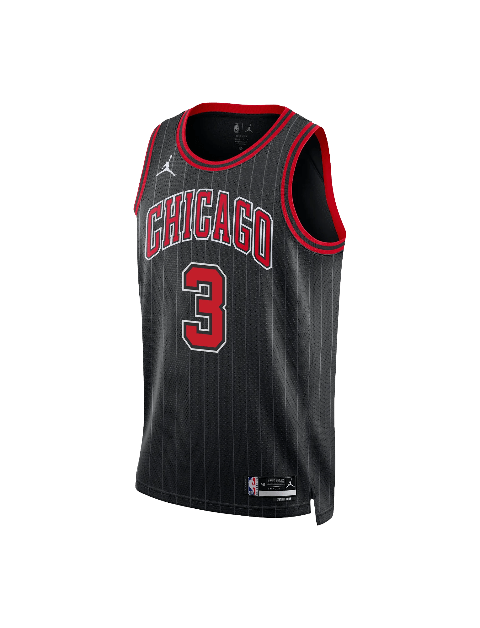 Nike Jerseys Youths Josh Giddey Chicago Bulls Nike NBA Statement Jersey - Black