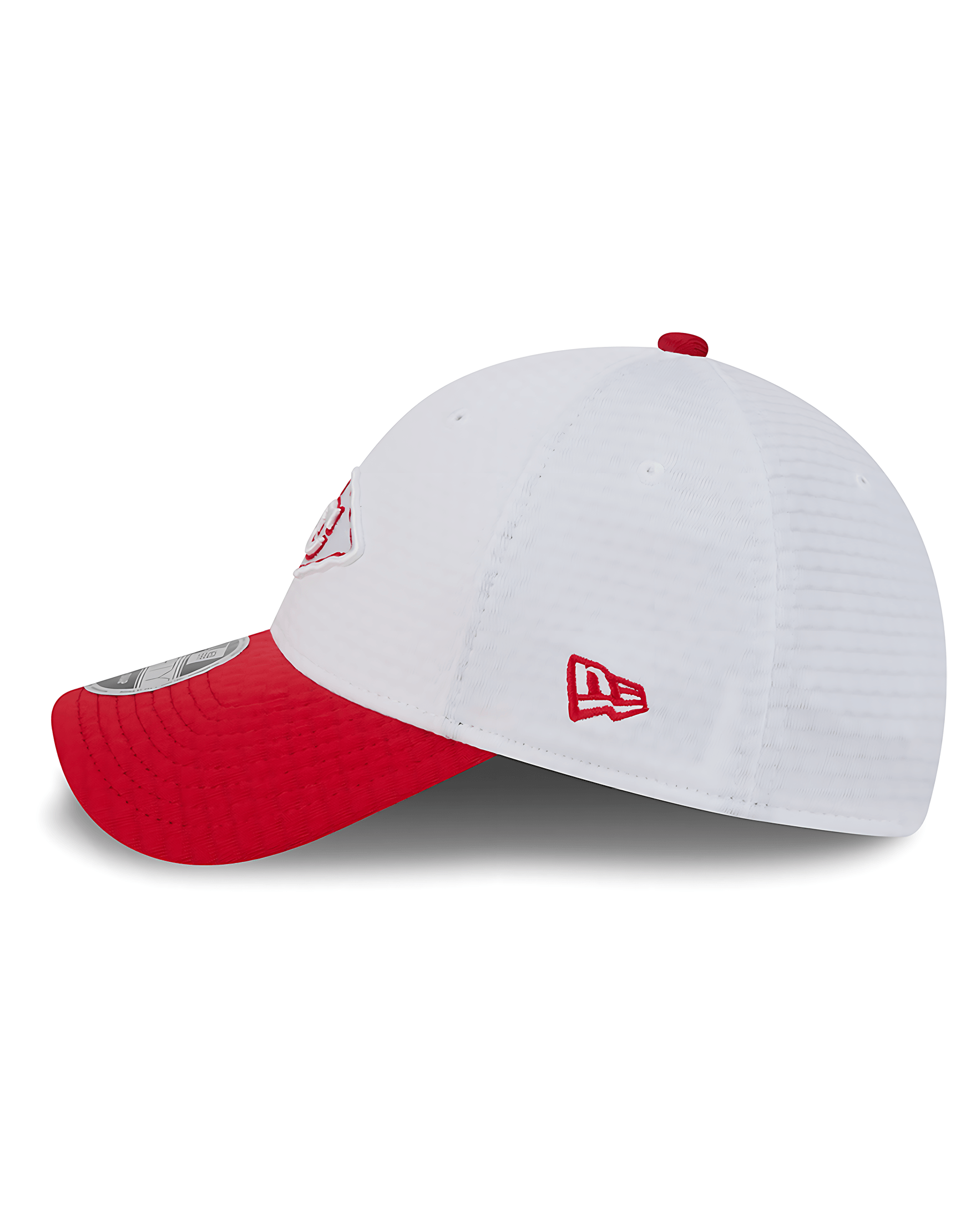 New Era Caps Youths Youths Kansas City Chiefs New Era NFL 24 Training 9FORTY Snapback Hat - White