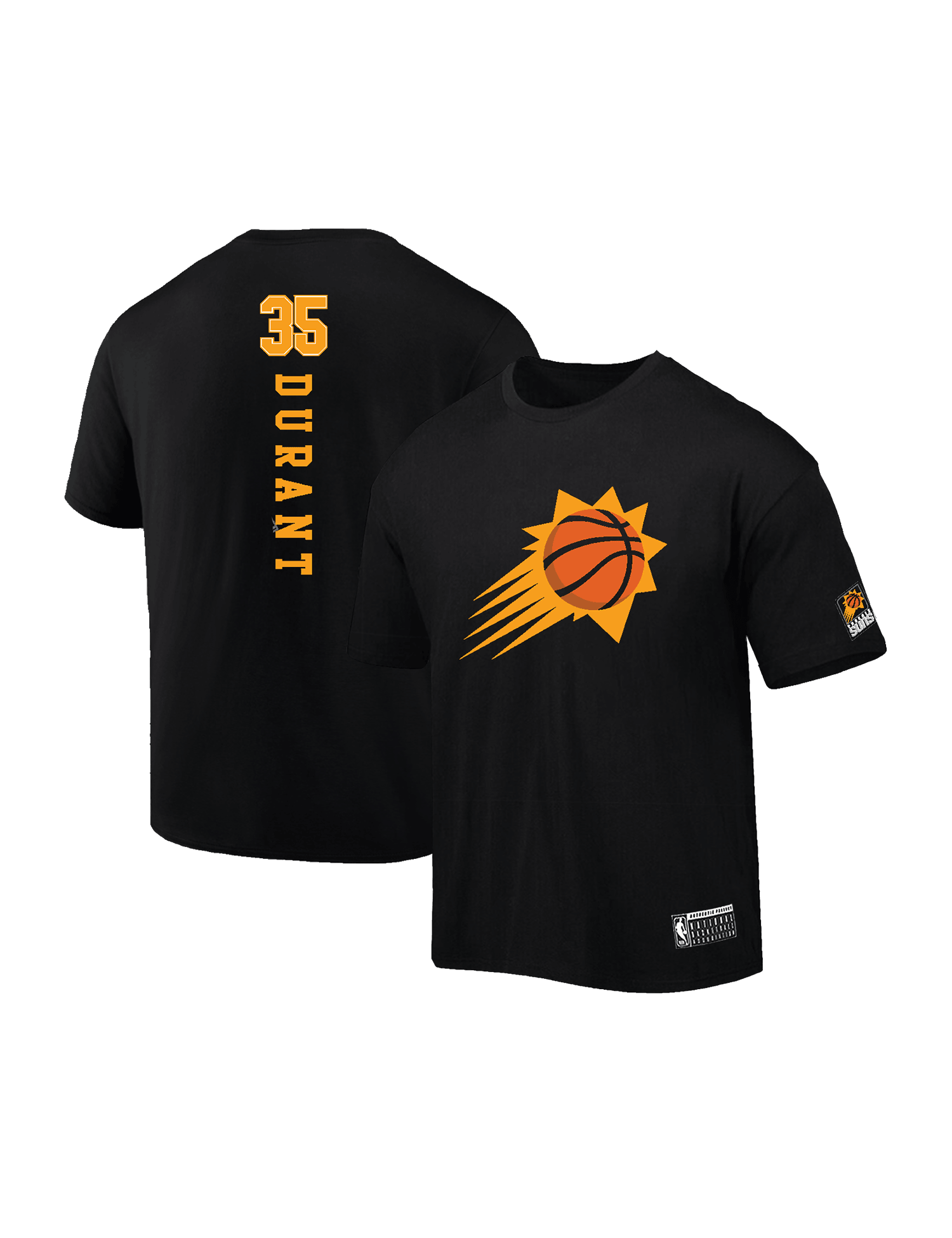 NBA Essentials T-Shirts Youths Kevin Durant Phoenix Suns NBA Name & Number T-Shirt - Black