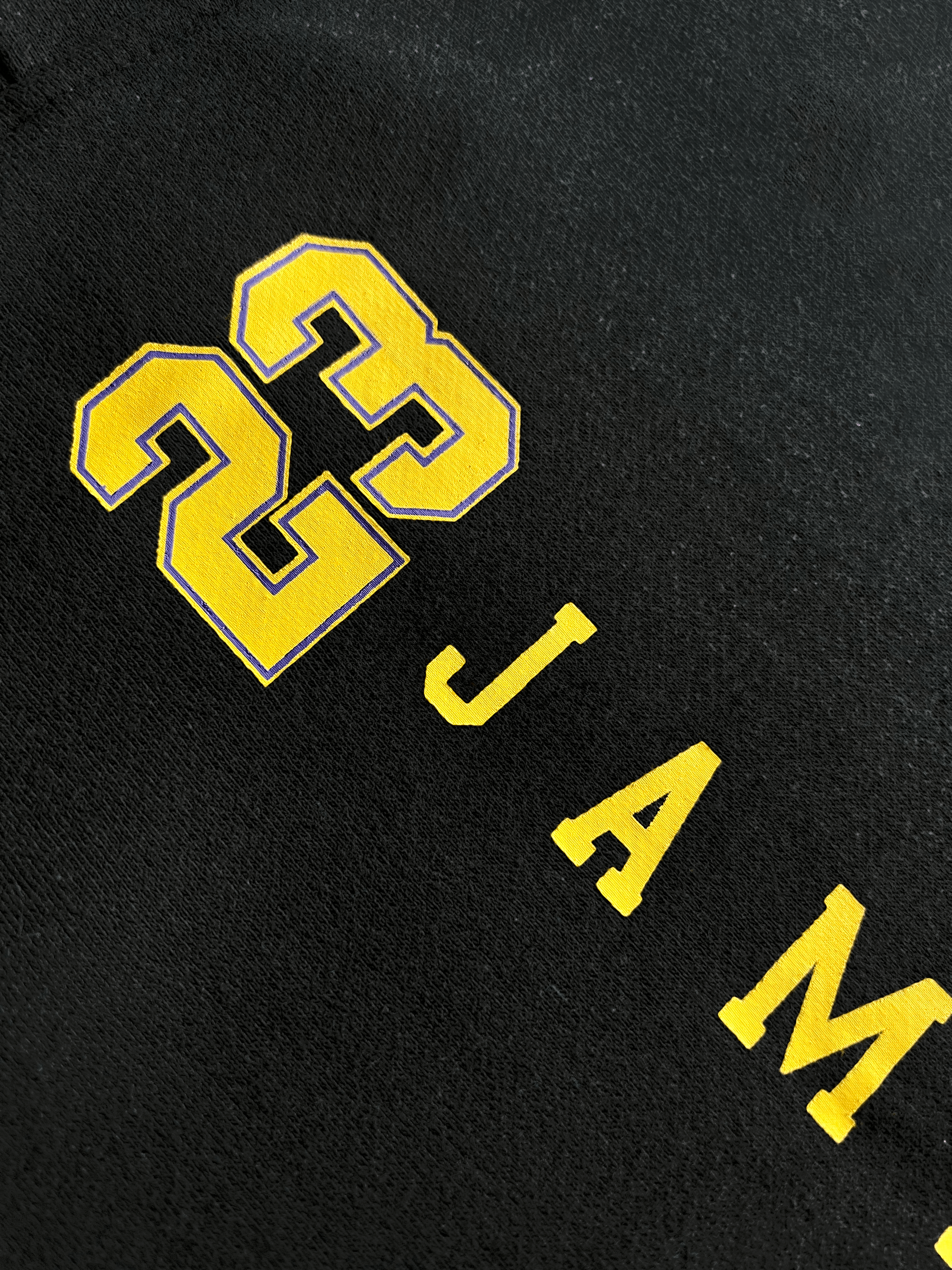 NBA Essentials Jumpers Youths LeBron James Los Angeles Lakers NBA Essentials Hoodie Jumper - Black