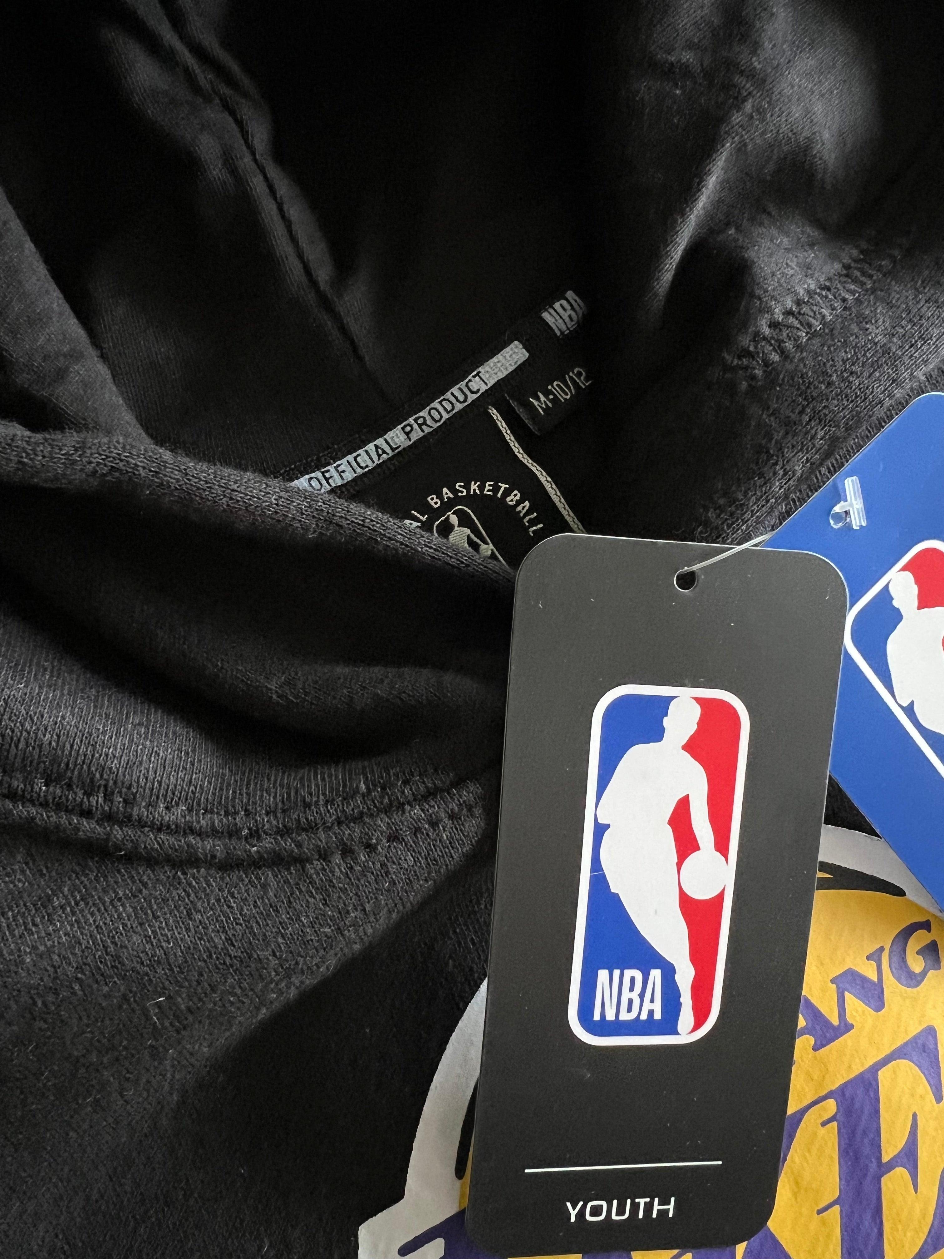 NBA Essentials Jumpers Youths LeBron James Los Angeles Lakers NBA Essentials Hoodie Jumper - Black