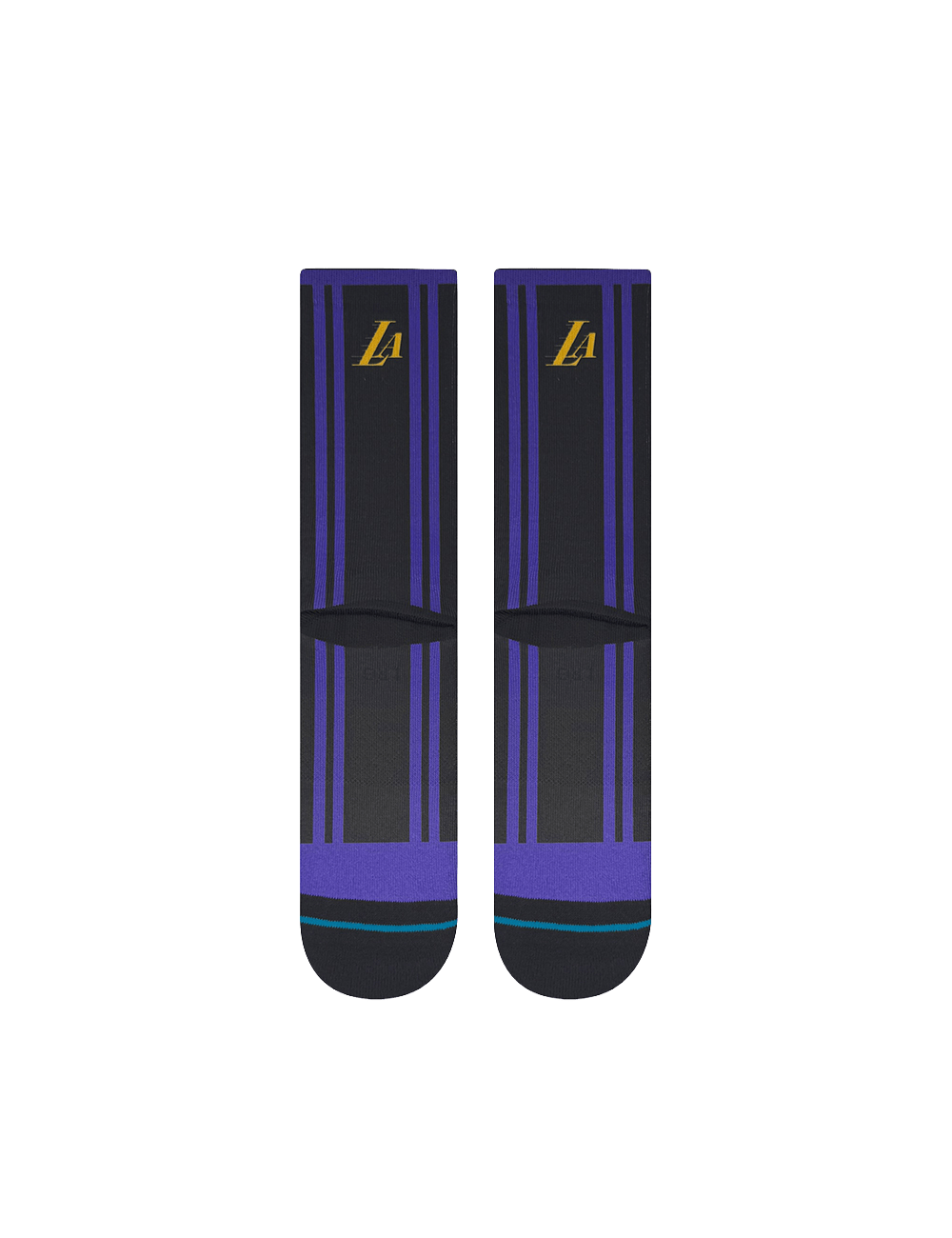 Stance Socks Medium (6-8.5 US) Youths Los Angeles Lakers Stance NBA 25-26 City Edition Crew Socks