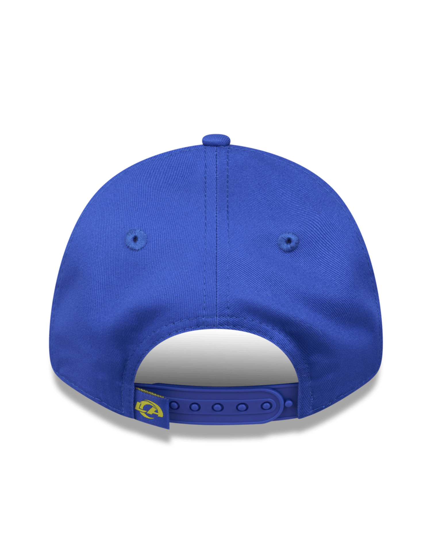 New Era Caps YTH Youths Los Angeles Rams New Era NFL 26 Melbourne Game Helmet Roo 9FORTY Snapback Hat - Blue