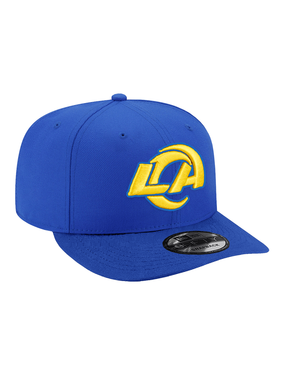 New Era Caps Youths Youths Los Angeles Rams New Era NFL Team 9FIFTY Pre-Curved Snapback Hat - Blue