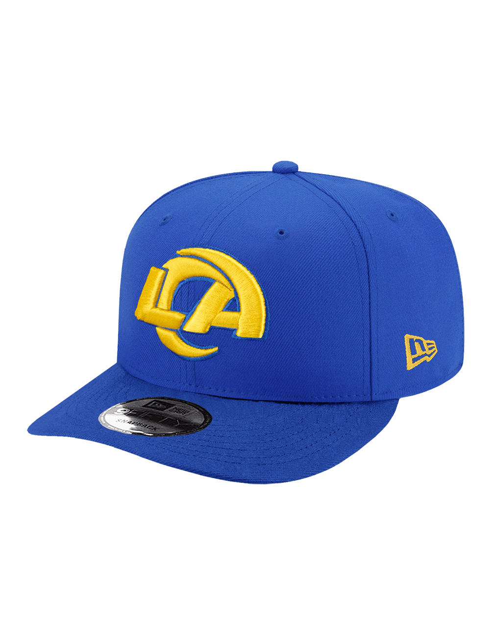 New Era Caps Youths Youths Los Angeles Rams New Era NFL Team 9FIFTY Pre-Curved Snapback Hat - Blue
