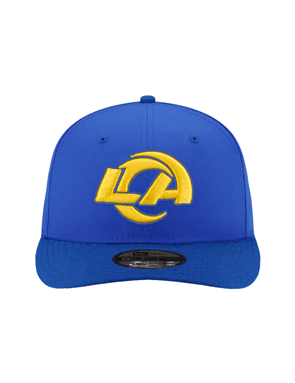 New Era Caps Youths Youths Los Angeles Rams New Era NFL Team 9FIFTY Pre-Curved Snapback Hat - Blue