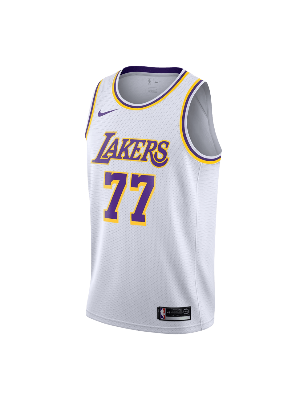 Nike Jumpers Youths Luka Doncic Los Angeles Lakers Nike NBA Association Jersey - White