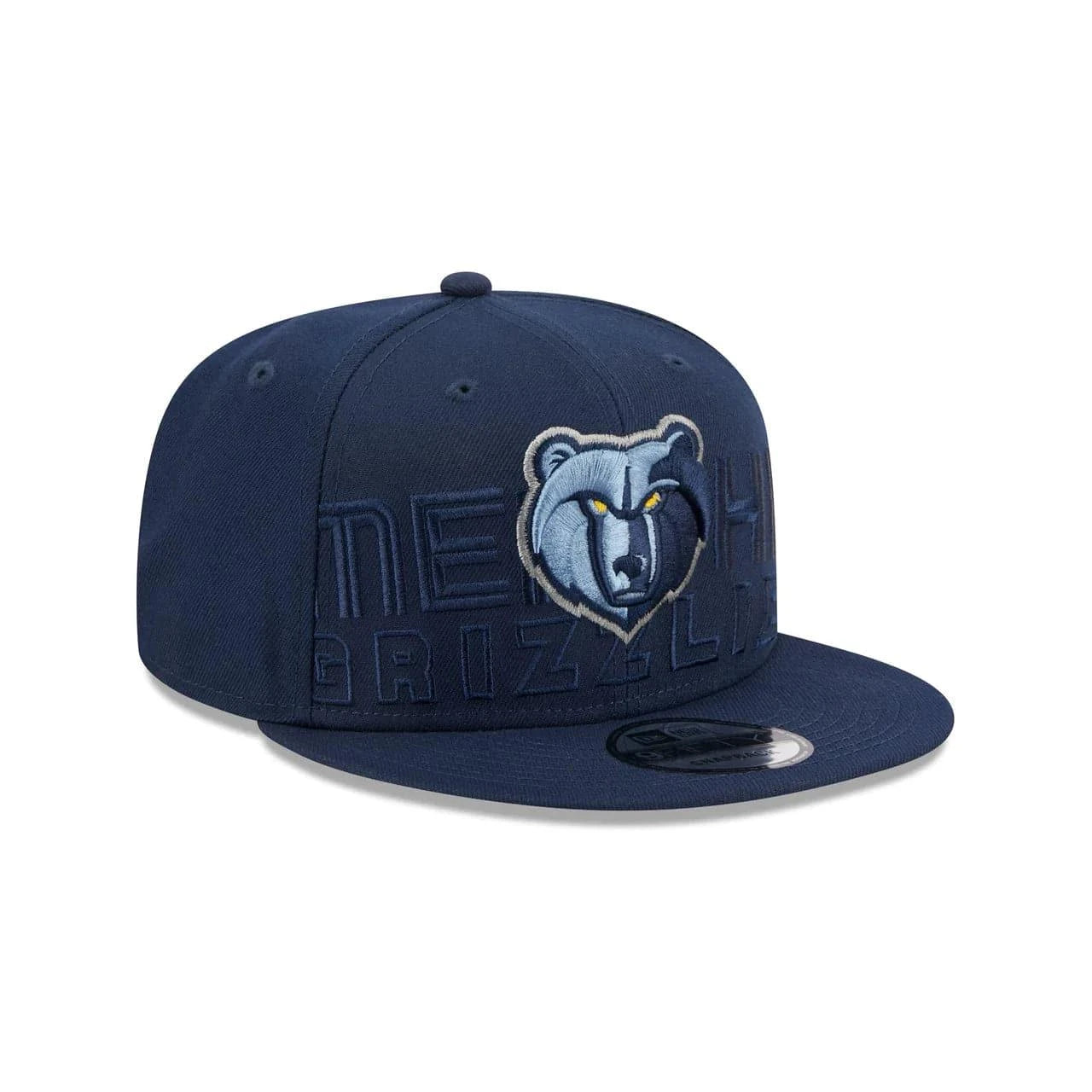 New Era Caps Youths Youths Memphis Grizzlies New Era NBA 23 Draft 9FIFTY Snapback Hat - Navy