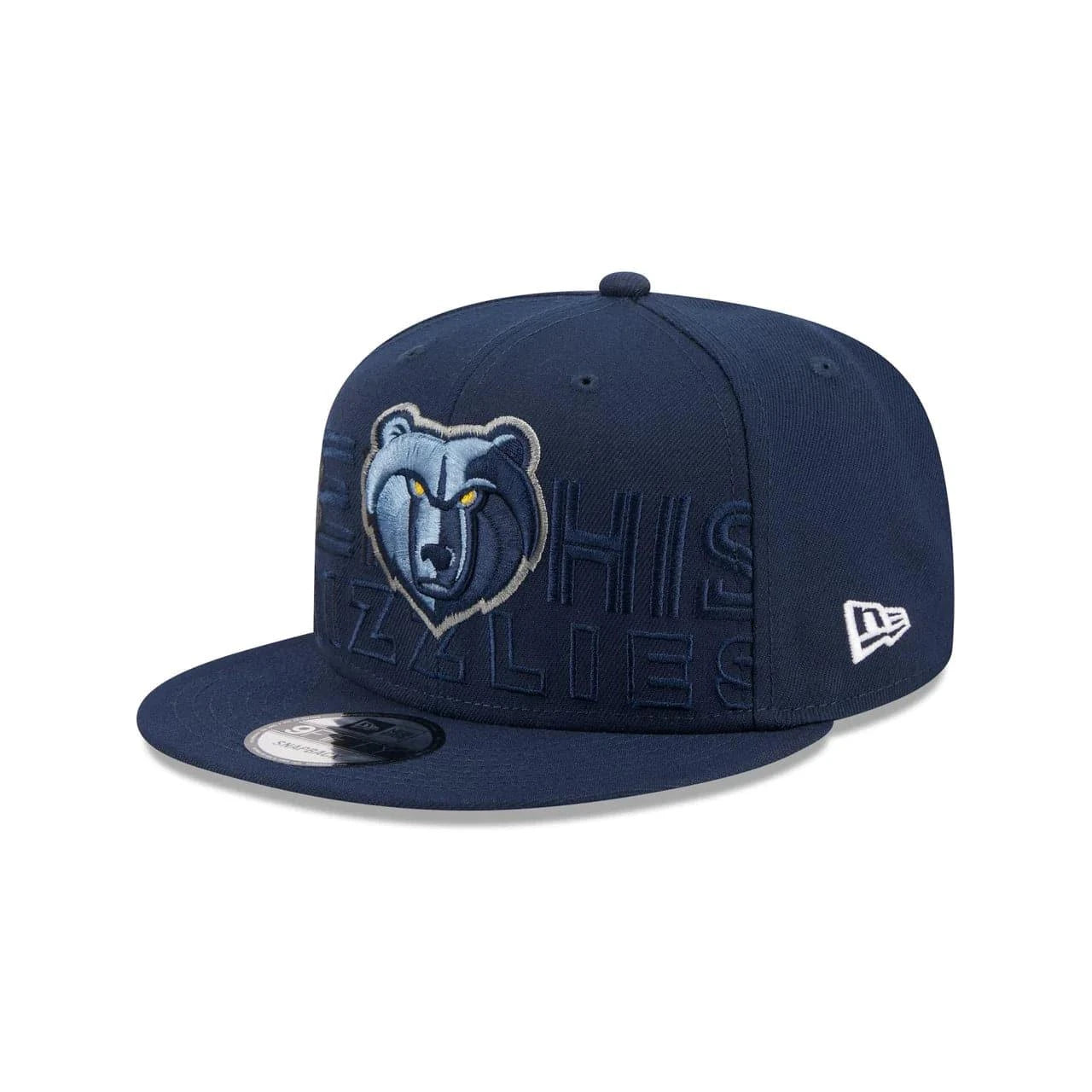 New Era Caps Youths Youths Memphis Grizzlies New Era NBA 23 Draft 9FIFTY Snapback Hat - Navy