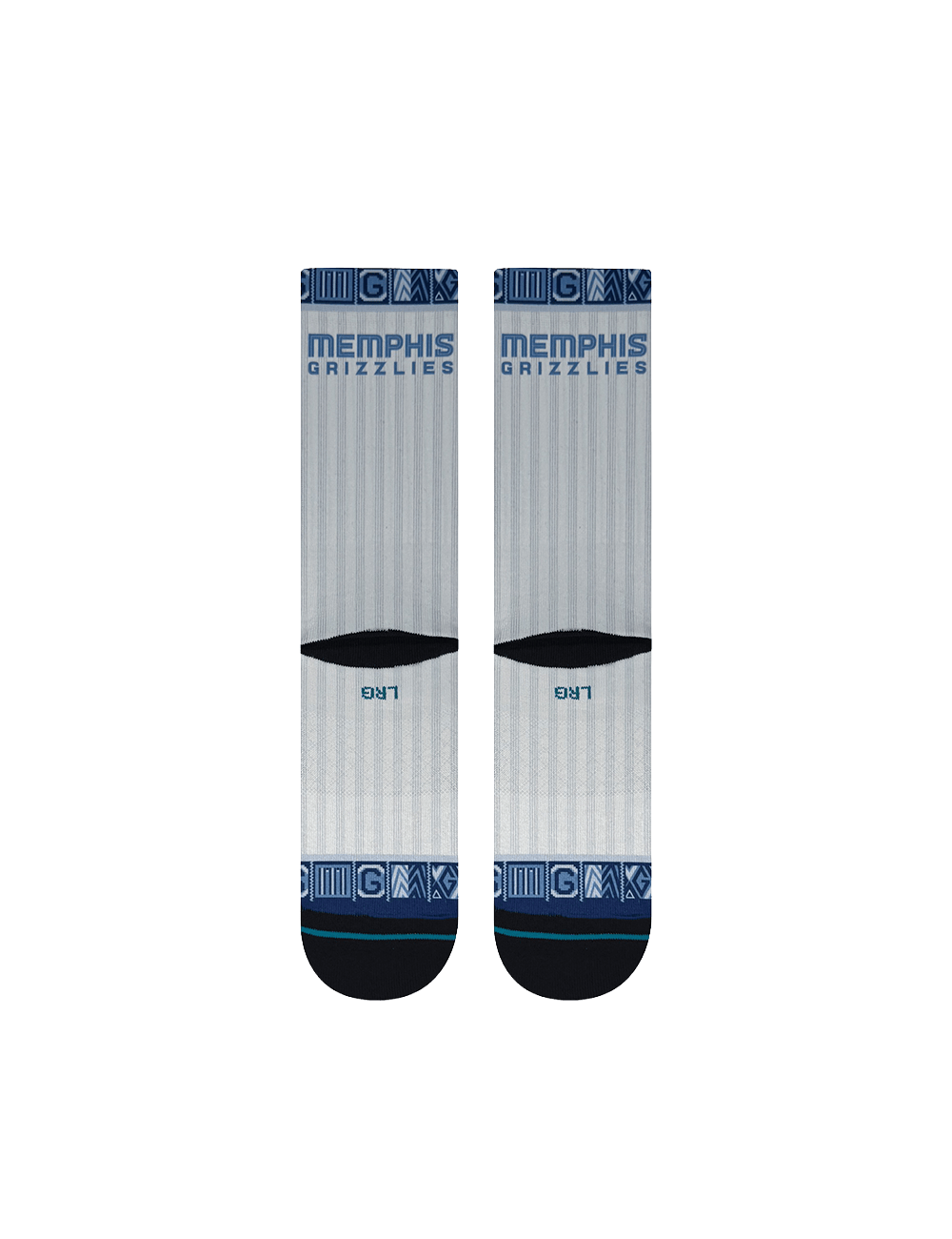 Stance Socks Medium (6-8.5 US) Youths Memphis Grizzlies Stance NBA 25-26 City Edition Crew Socks