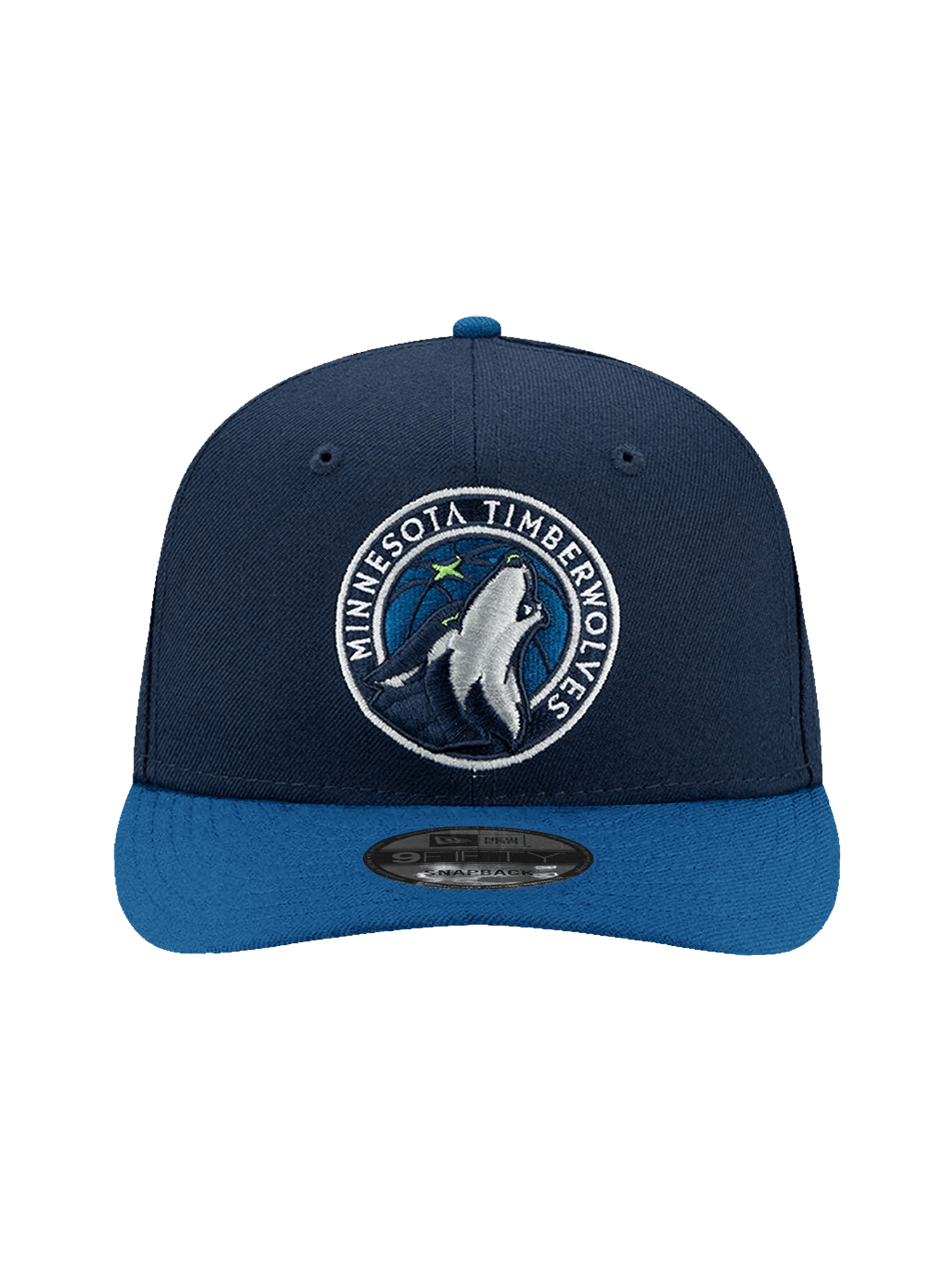 New Era Caps Youths Youths Minnesota Timberwolves New Era NBA Team 2T 9FIFTY Pre-Curved Snapback Hat