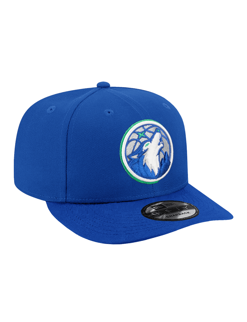 New Era Caps Youths Youths Minnesota Timberwolves New Era NBA Team 9FIFTY Pre-Curved Snapback Hat - Blue