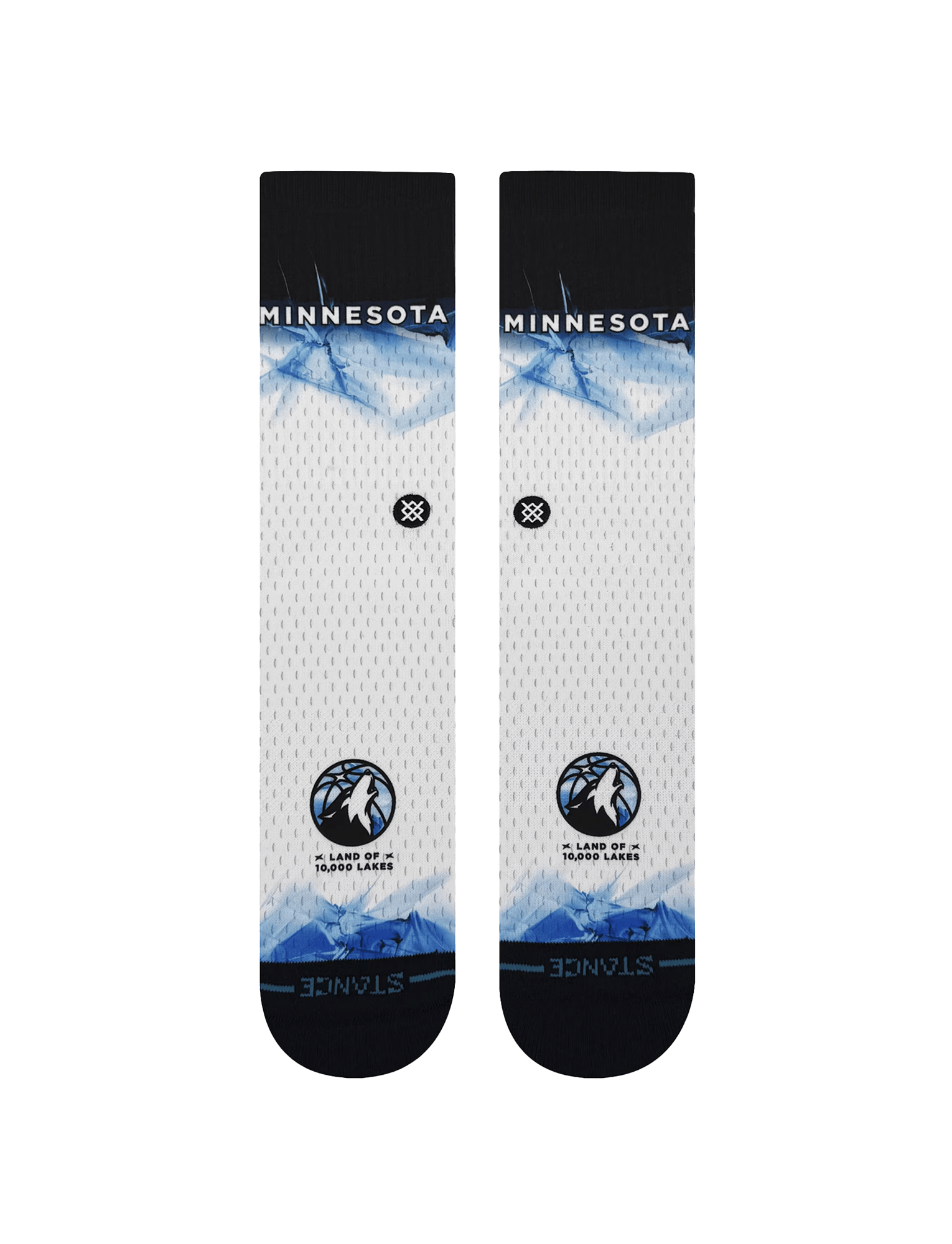 Stance Socks Medium (6-8.5 US) Youths Minnesota Timberwolves Stance NBA 24-25 City Edition Crew Socks