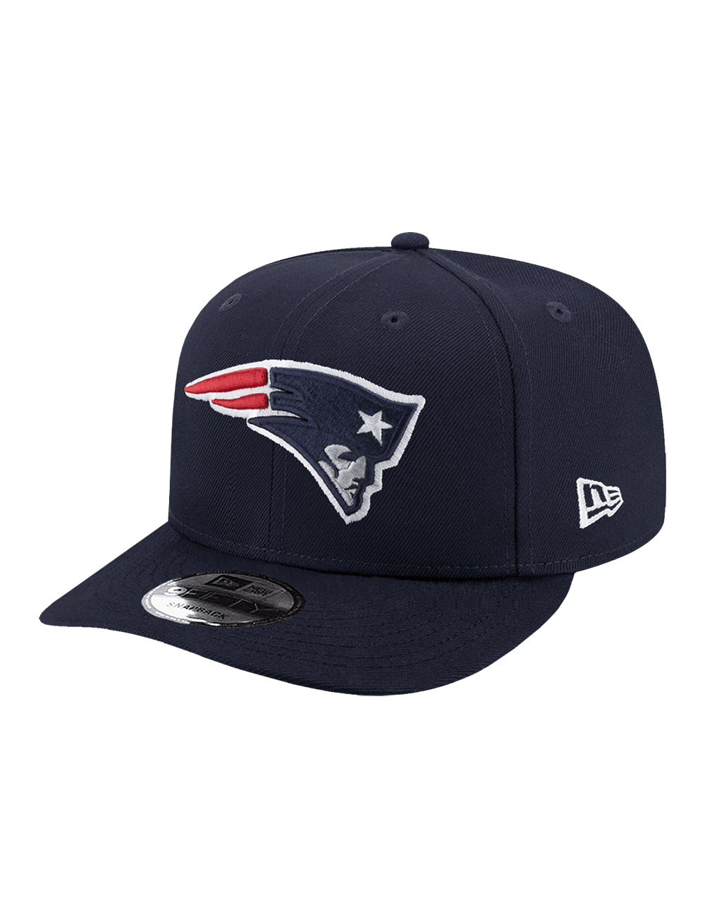 New Era Caps Youths Youths New England Patriots New Era NFL Team Pre-Curved 9FIFTY Snapback Hat - Navy