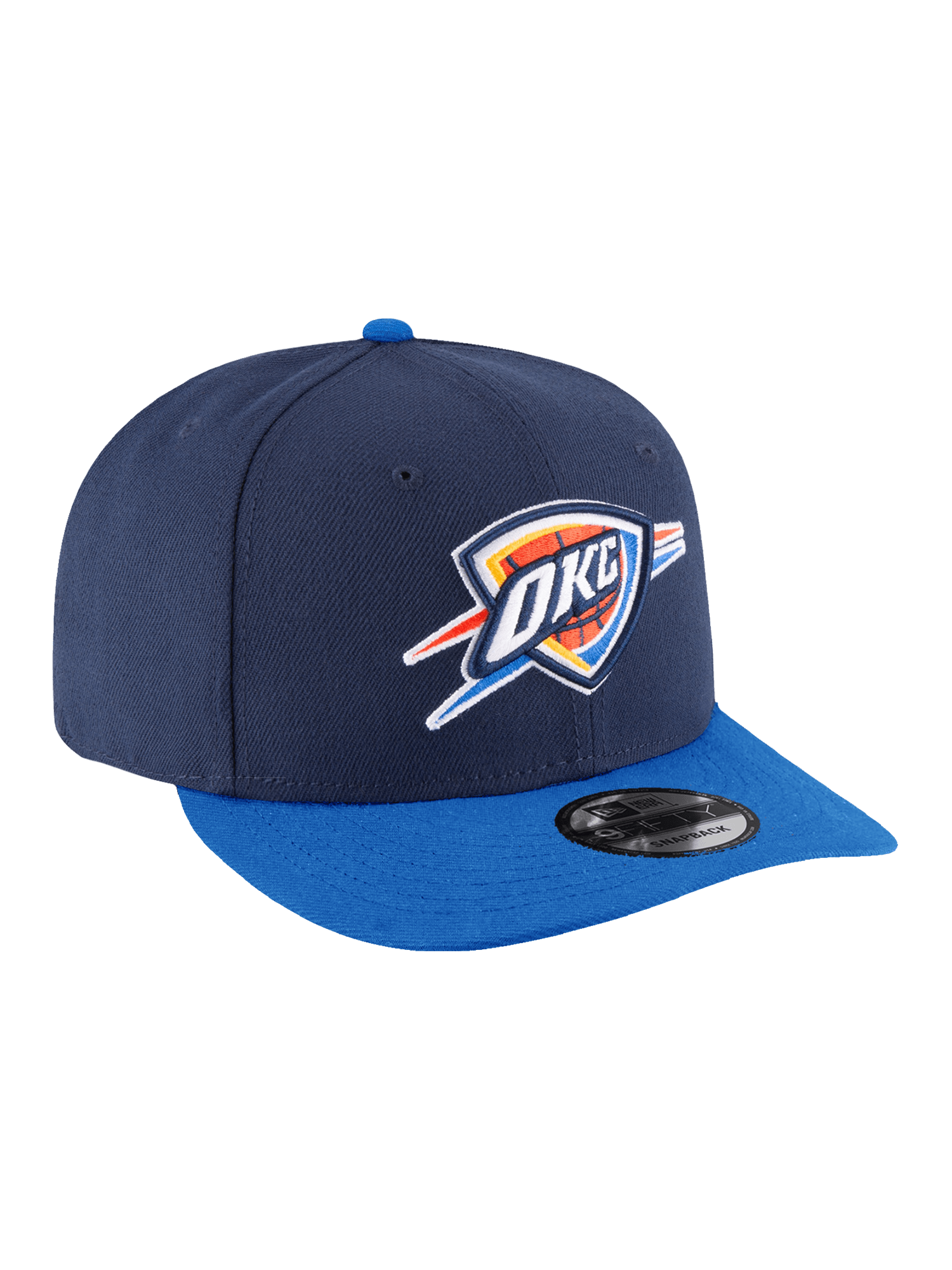 New Era Caps Youths Youths Oklahoma City Thunder New Era NBA Team 2T 9FIFTY Pre-Curved Snapback Hat