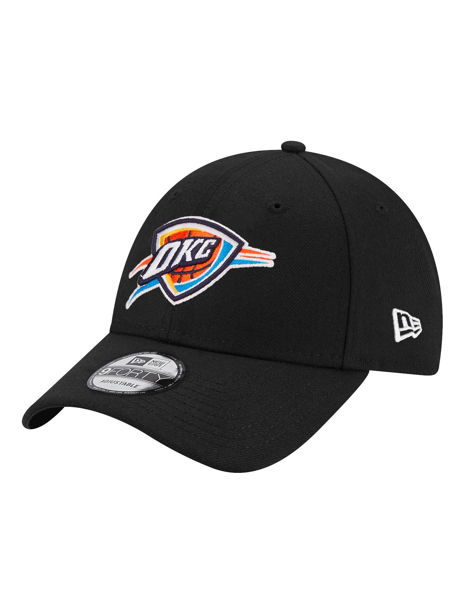 New Era Caps Youths Youths Oklahoma City Thunder New Era NBA Team 9FORTY Hat - Black