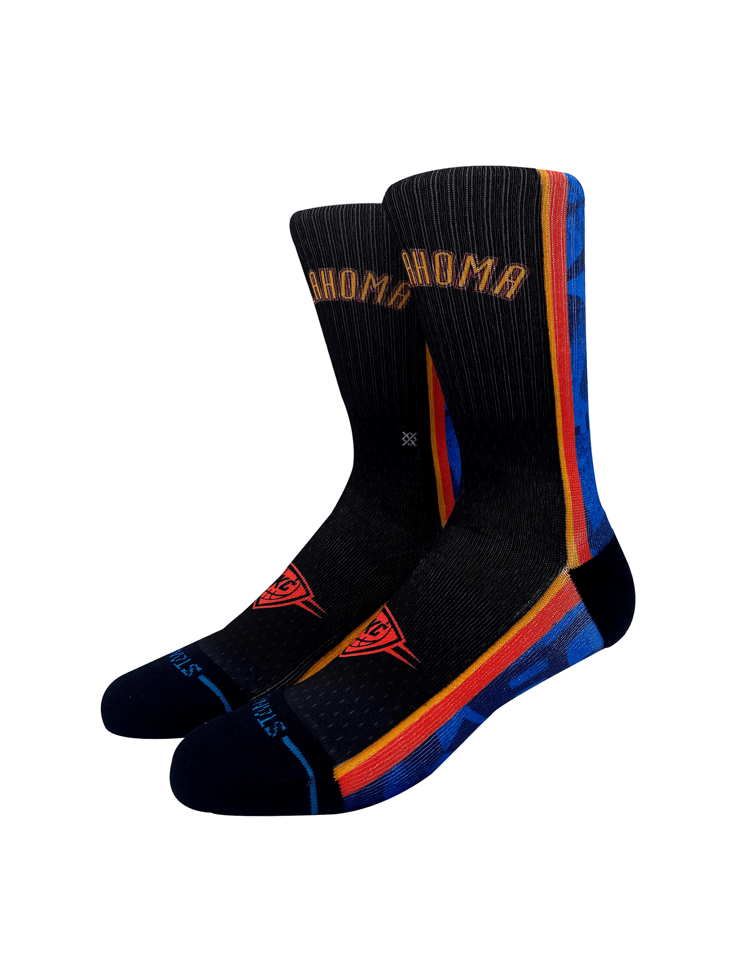 Stance Socks Medium (6-8.5 US) Youths Oklahoma City Thunder Stance NBA 24-25 City Edition Crew Socks