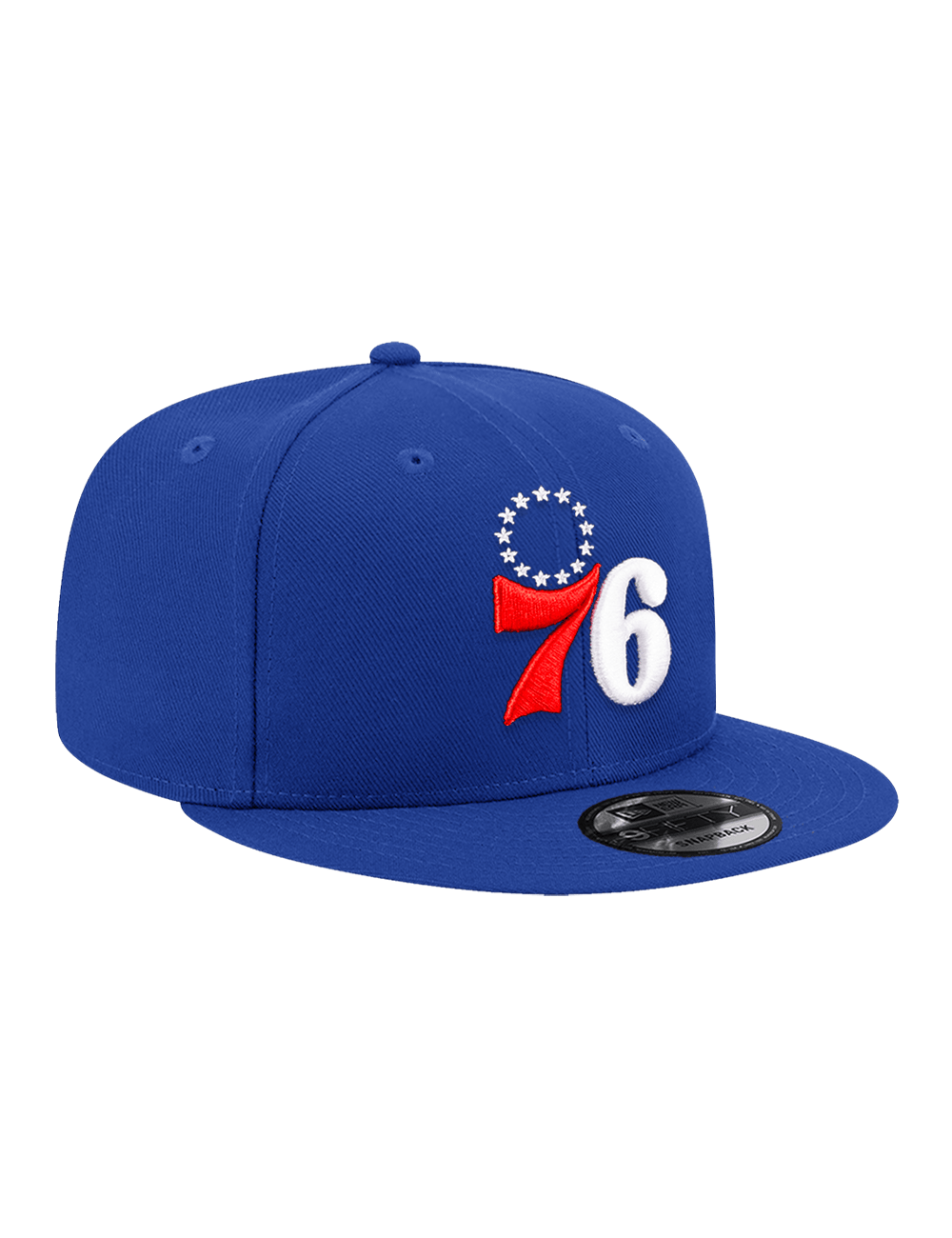 New Era Caps Youths Youths Philadelphia 76ers New Era NBA Team 9FIFTY Snapback Hat - Blue
