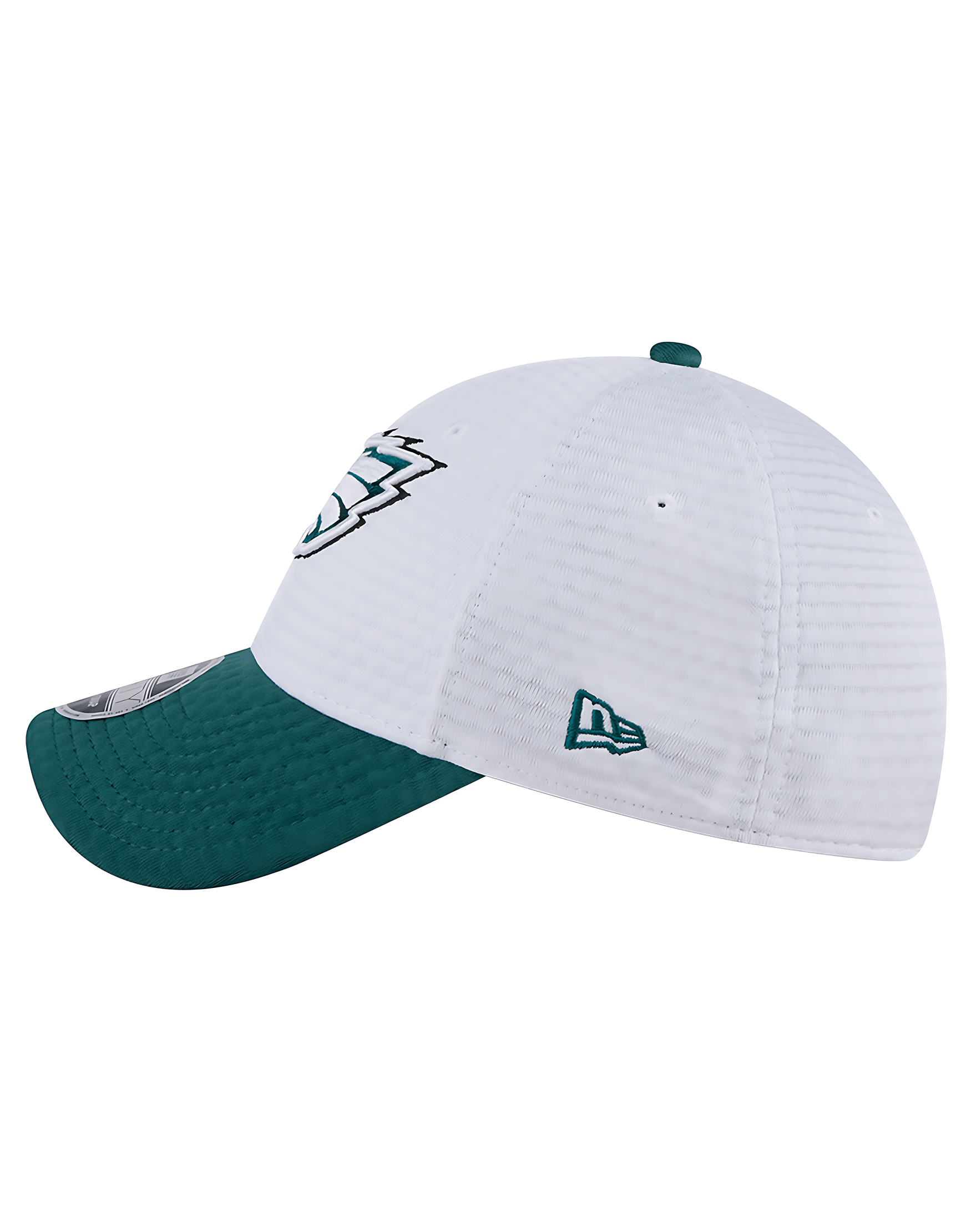 New Era Caps Youths Youths Philadelphia Eagles New Era NFL 24 Training 9FORTY Snapback Hat - White