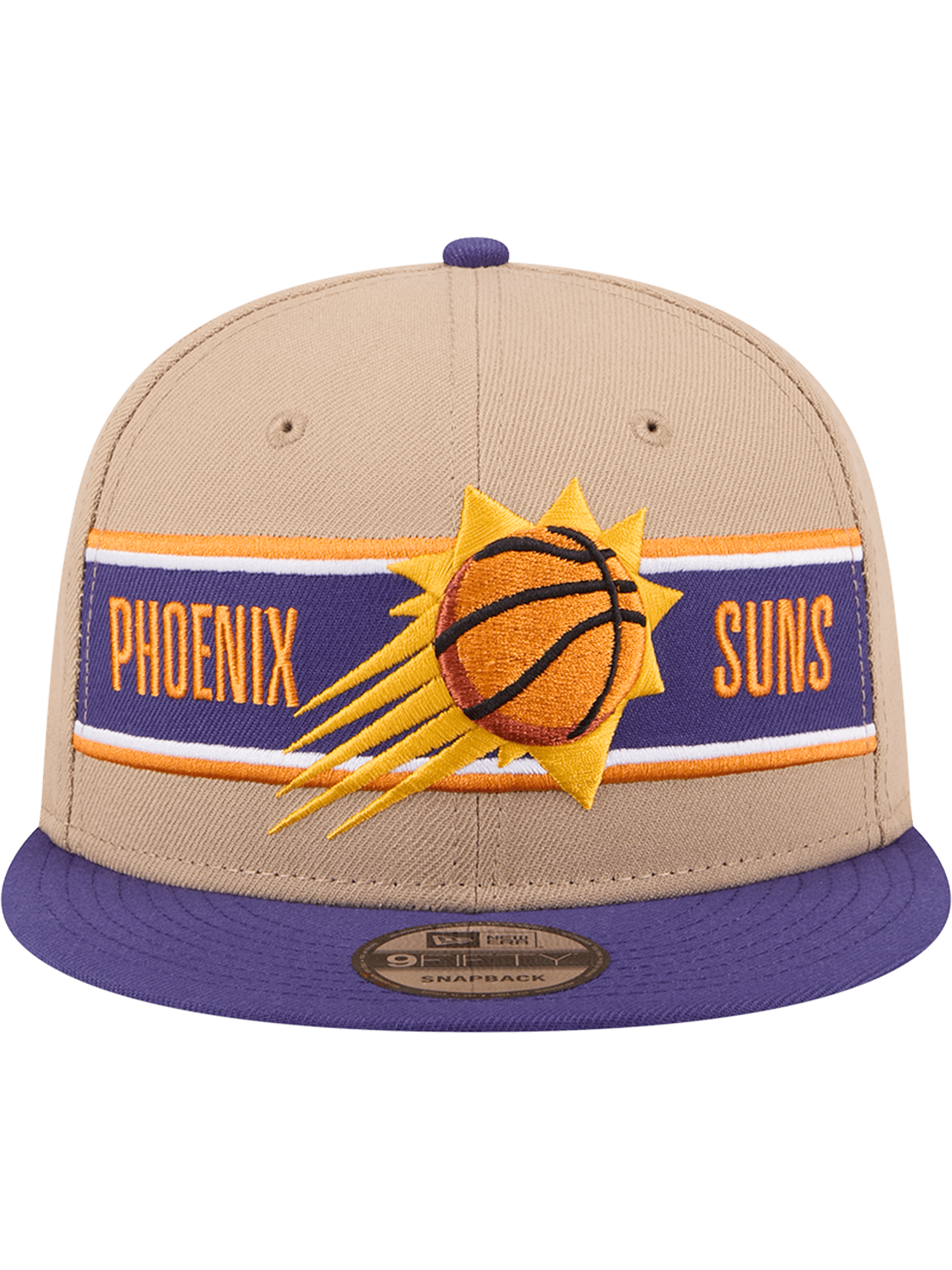 New Era Caps Youths Youths Phoenix Suns New Era NBA 24 Draft 9FIFTY Snapback Hat - Tan