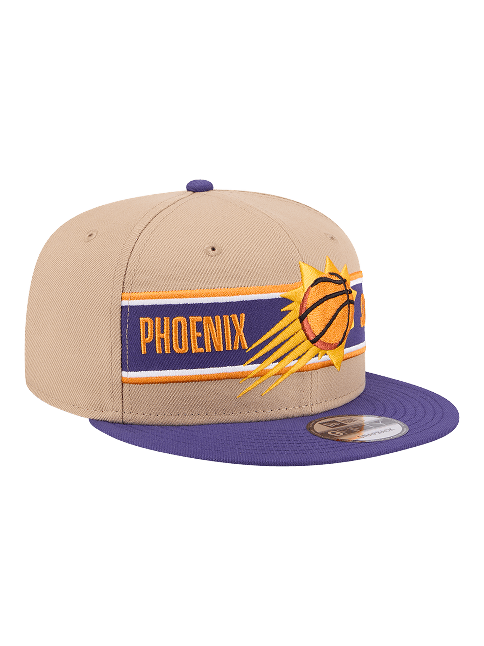 New Era Caps Youths Youths Phoenix Suns New Era NBA 24 Draft 9FIFTY Snapback Hat - Tan