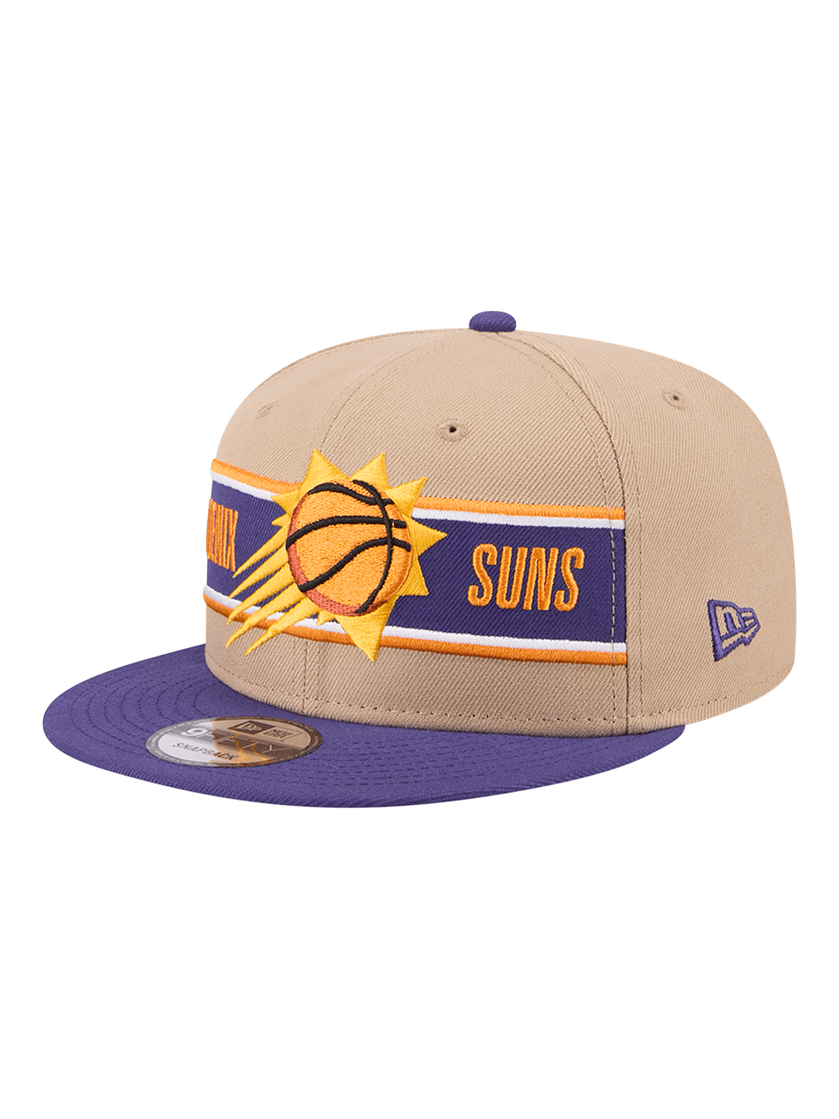 New Era Caps Youths Youths Phoenix Suns New Era NBA 24 Draft 9FIFTY Snapback Hat - Tan