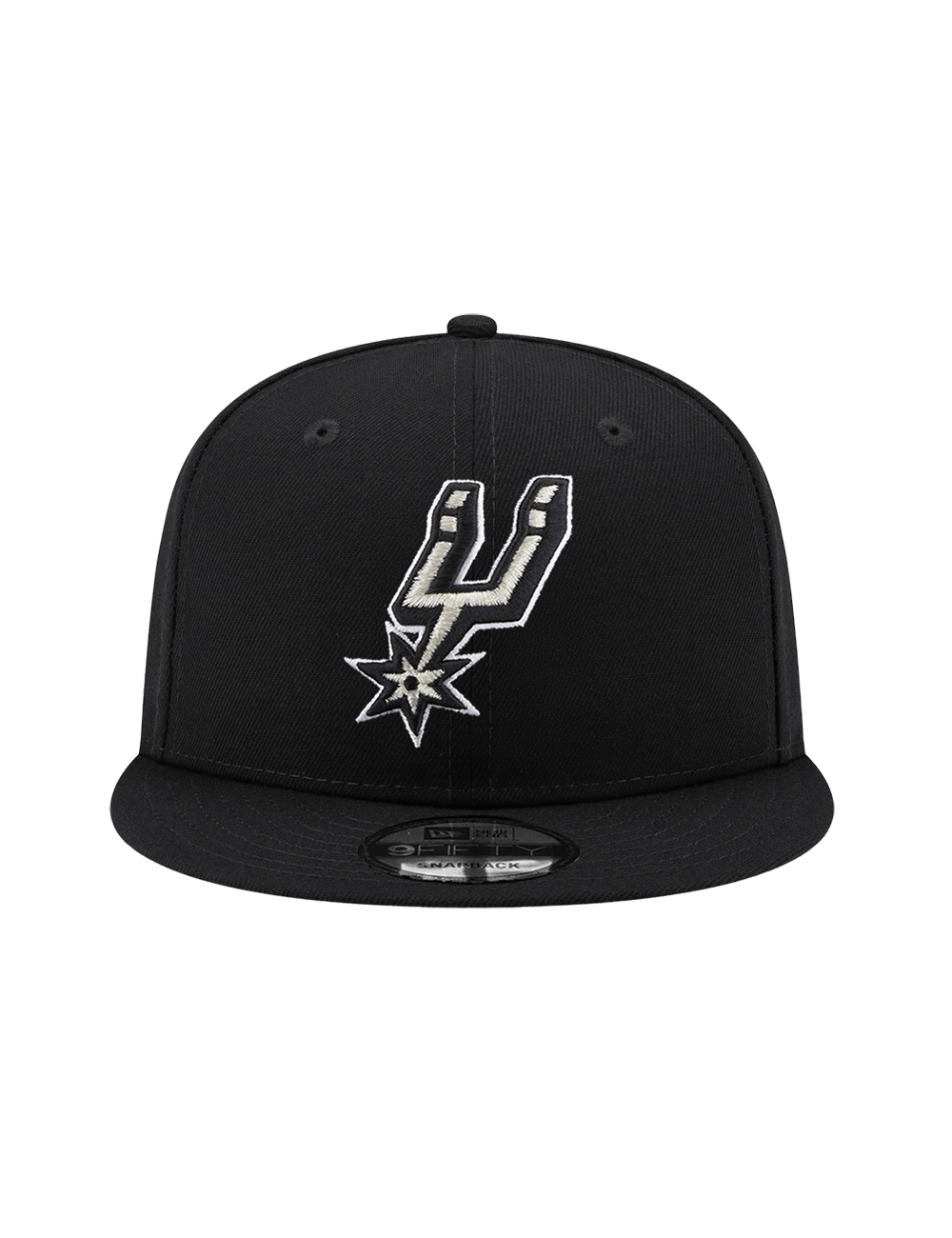 New Era Caps Youths Youths San Antonio Spurs New Era NBA Team 9FIFTY Snapback Hat - Black