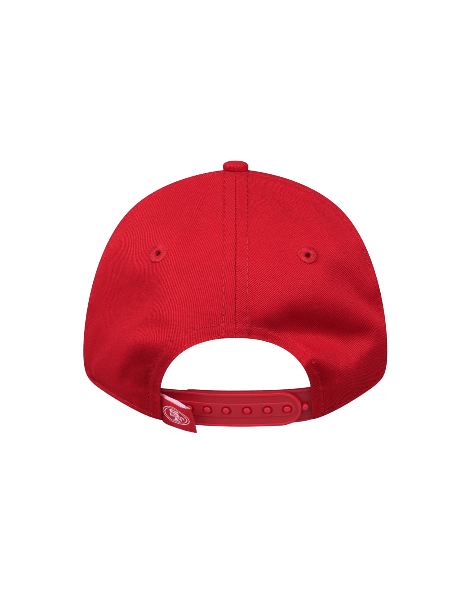 New Era Caps YTH Youths San Francisco 49ers New Era NFL 26 Melbourne Game Helmet Roo 9FORTY Snapback Hat - Red