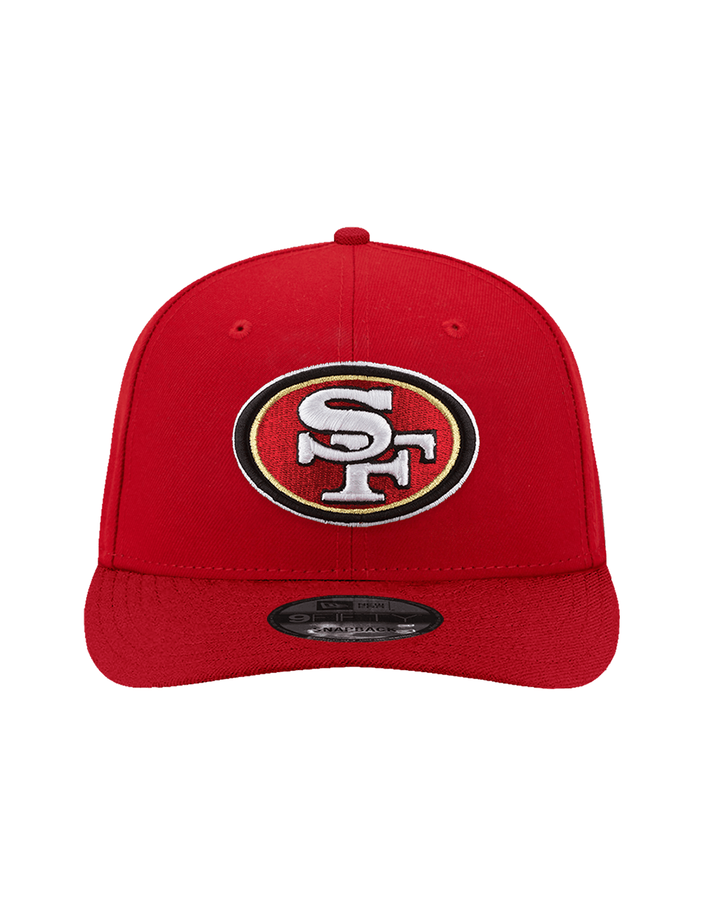 New Era Caps Youths Youths San Francisco 49ers New Era NFL Team 9FIFTY Pre-Curved Snapback Hat - Red