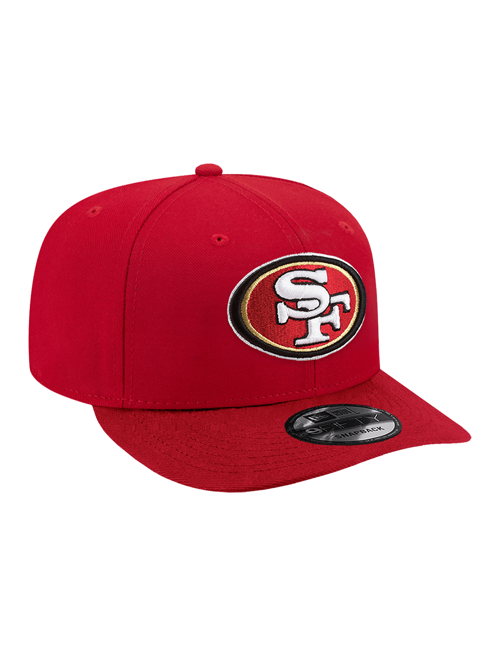 New Era Caps Youths Youths San Francisco 49ers New Era NFL Team 9FIFTY Pre-Curved Snapback Hat - Red