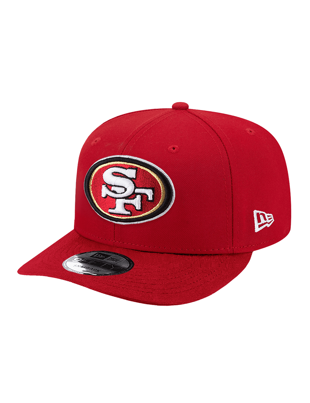 New Era Caps Youths Youths San Francisco 49ers New Era NFL Team 9FIFTY Pre-Curved Snapback Hat - Red