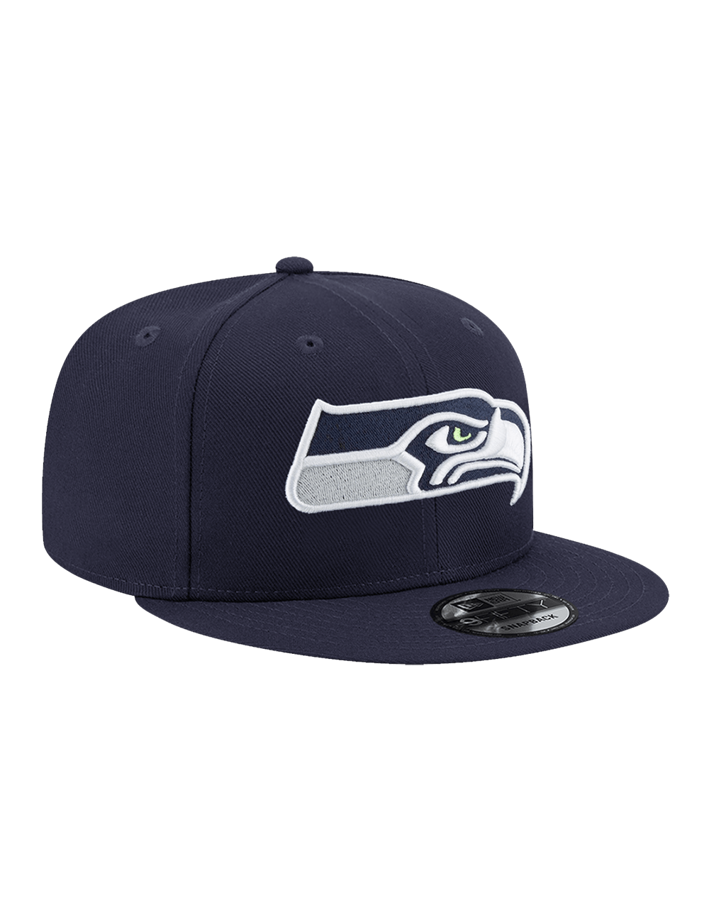 New Era Caps Youths Youths Seattle Seahawks New Era NFL Team 9FIFTY Snapback Hat - Navy