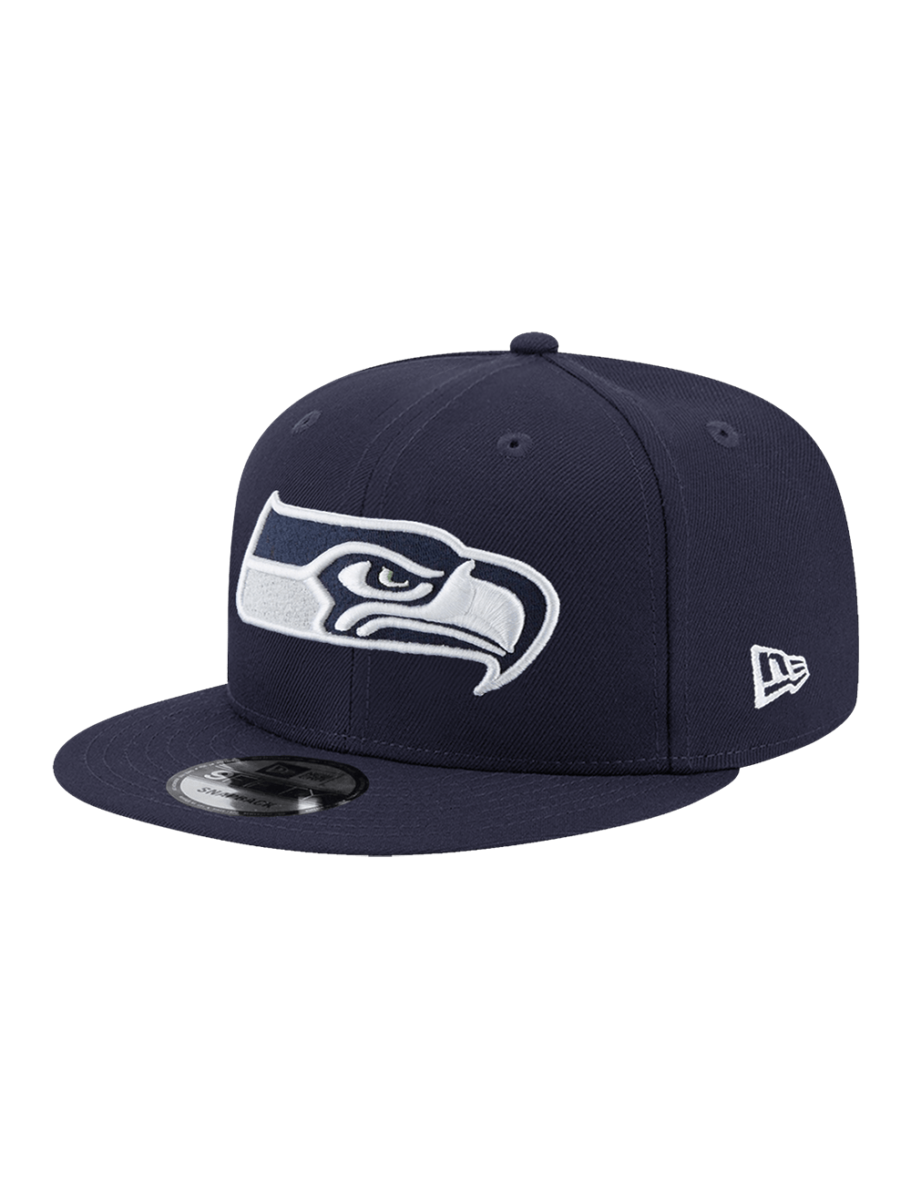 New Era Caps Youths Youths Seattle Seahawks New Era NFL Team 9FIFTY Snapback Hat - Navy