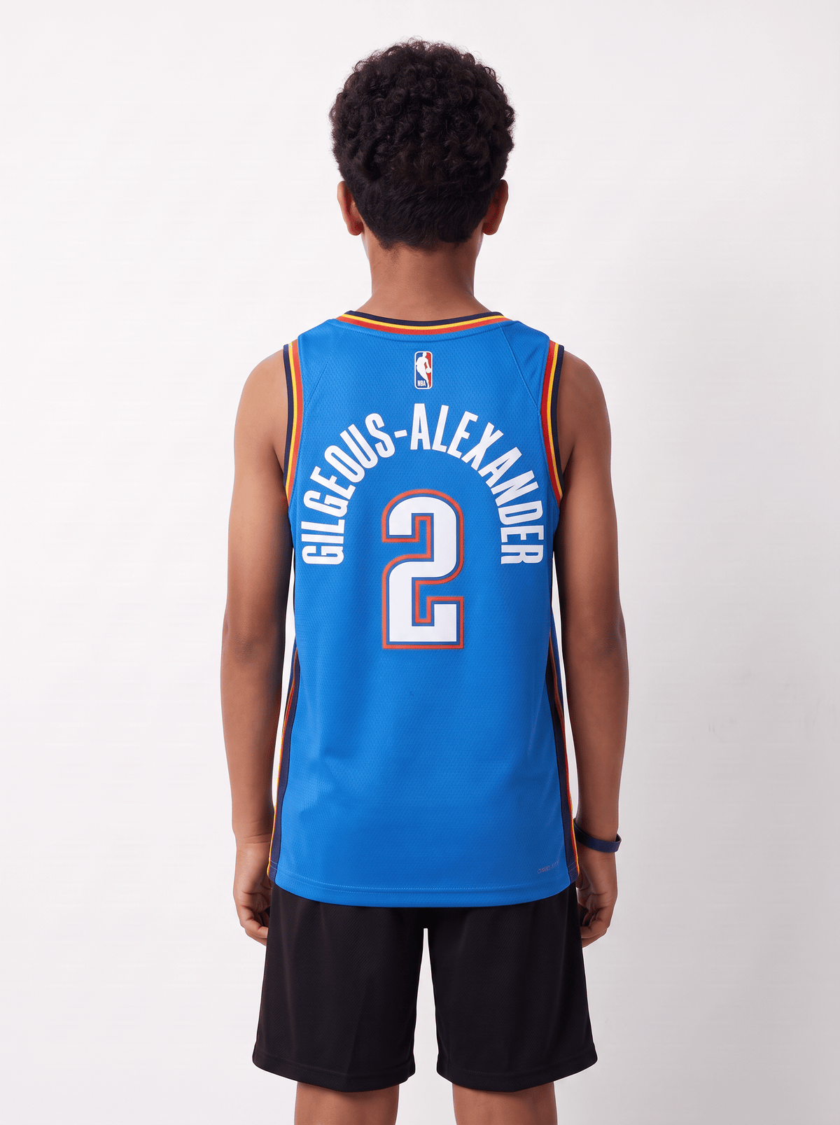 Nike Jerseys Youths Shai Gilgeous-Alexander Oklahoma City Thunder Nike NBA Icon Jersey - Blue