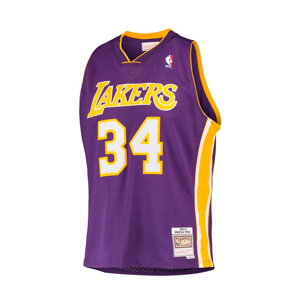 Mitchell And Ness Jerseys Youths Shaquille O'Neal Los Angeles Lakers Mitchell & Ness NBA 99 Swingman Jersey - Purple