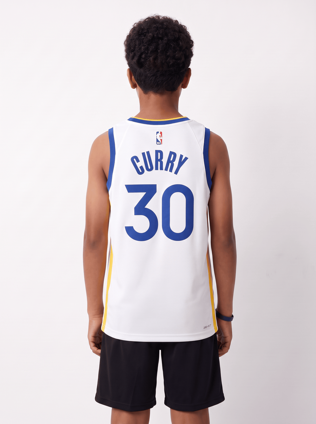 Nike Jerseys Youths Steph Curry Golden State Warriors Nike NBA Association Jersey - White