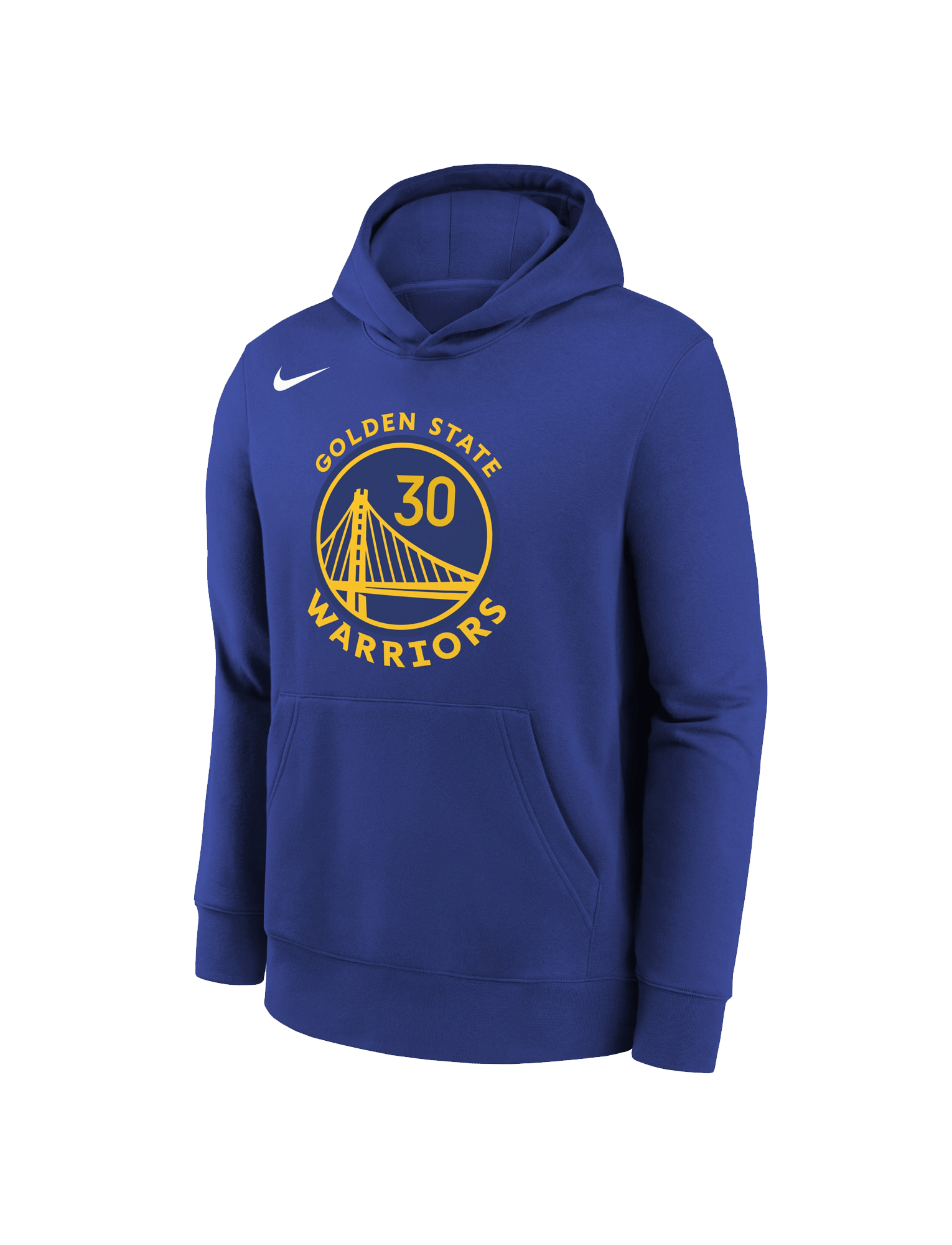 Nike Jumpers Youths Steph Curry Golden State Warriors Nike NBA Icon Hoodie Jumper - Blue