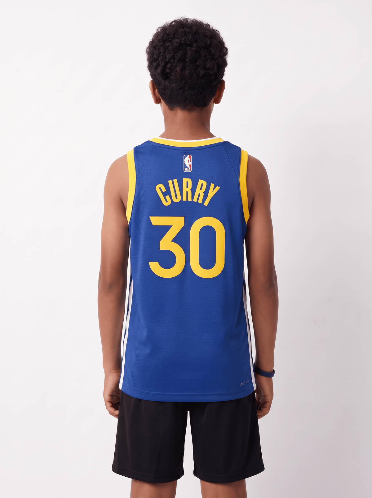 Nike Jerseys Youths Steph Curry Golden State Warriors Nike NBA Icon Jersey - Blue