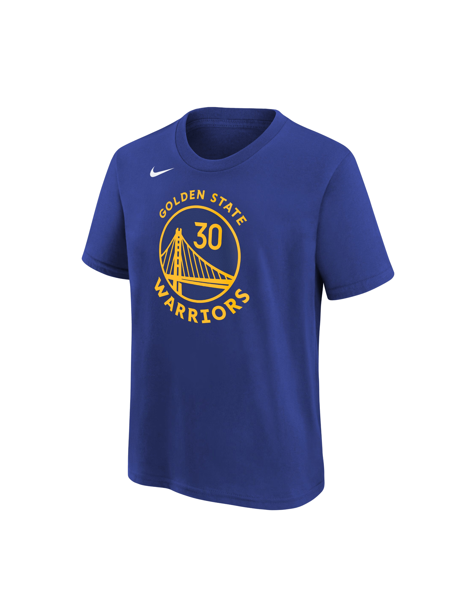 Nike T-Shirts Youths Steph Curry Golden State Warriors Nike NBA Icon T-Shirt - Blue