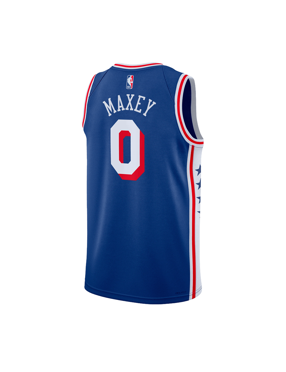 Nike Jerseys Youths Tyrese Maxey Philadelphia 76ers Nike NBA Icon Jersey - Blue