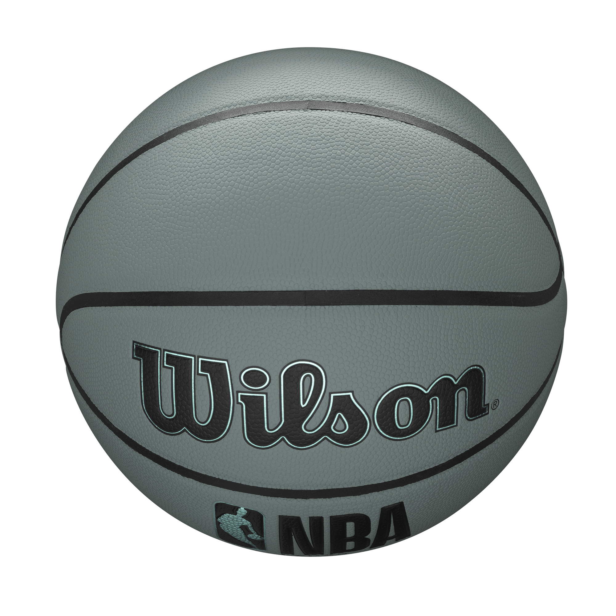 Wilson Sporting Goods Balls Youths Wilson NBA Forge Size 5 All Surface Basketball Ball - Blue Grey
