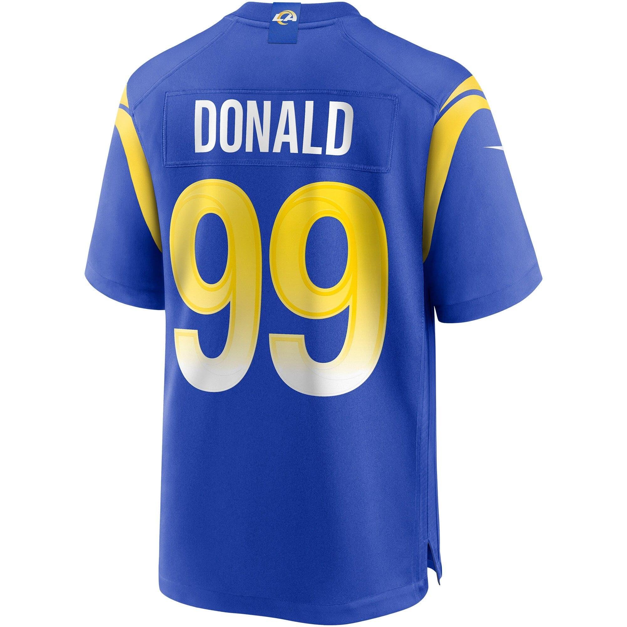 Nike Jerseys Aaron Donald Los Angeles Rams Nike NFL Game Jersey - Blue