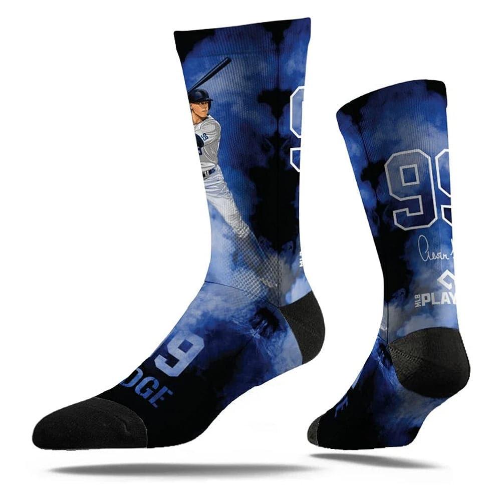 Strideline Socks M/L (8-12 US) Aaron Judge New York Yankees Strideline MLB Fog Classic Crew Socks - Black